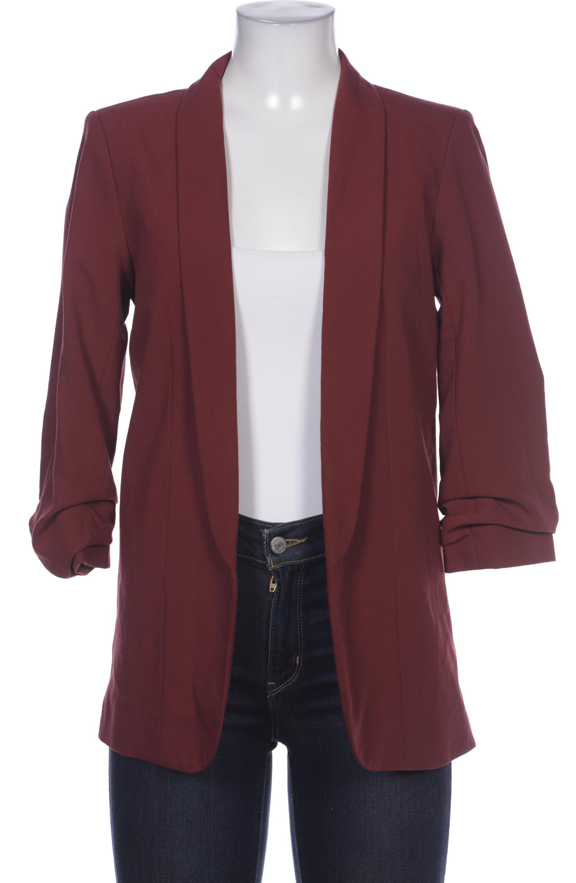 

pieces Damen Blazer, bordeaux, Gr. 36