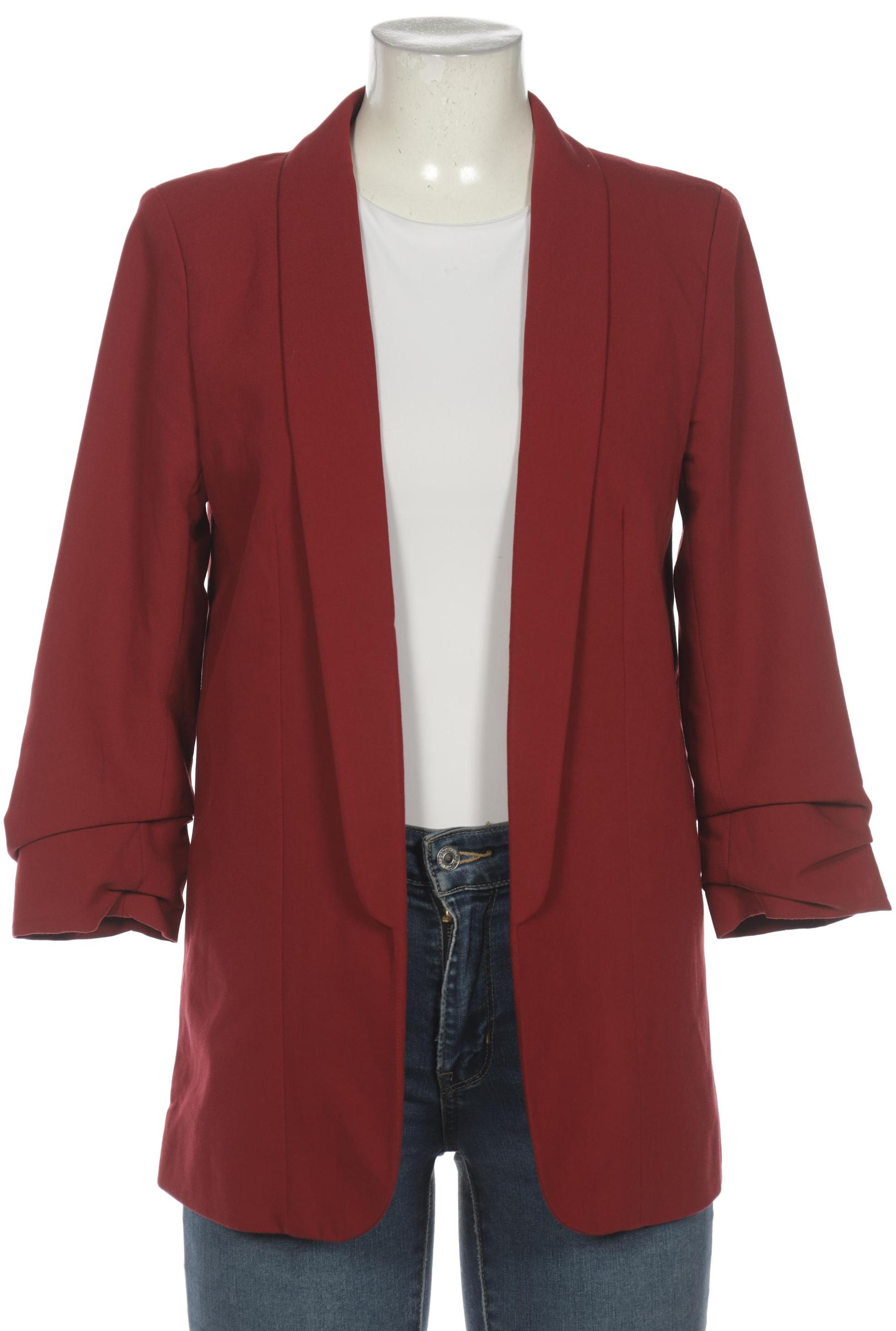 

pieces Damen Blazer, bordeaux, Gr. 38