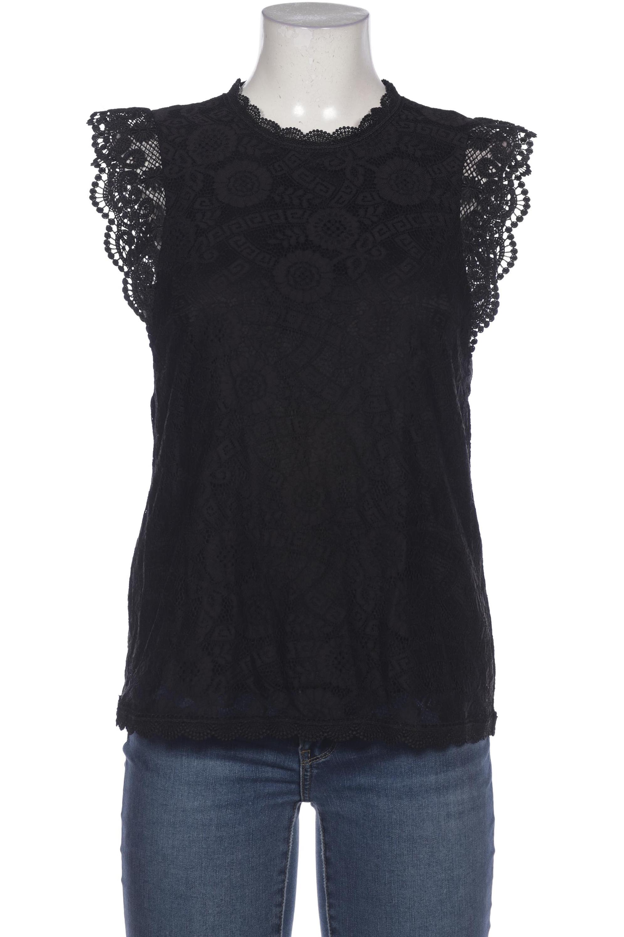 

pieces Damen Bluse, schwarz, Gr. 42