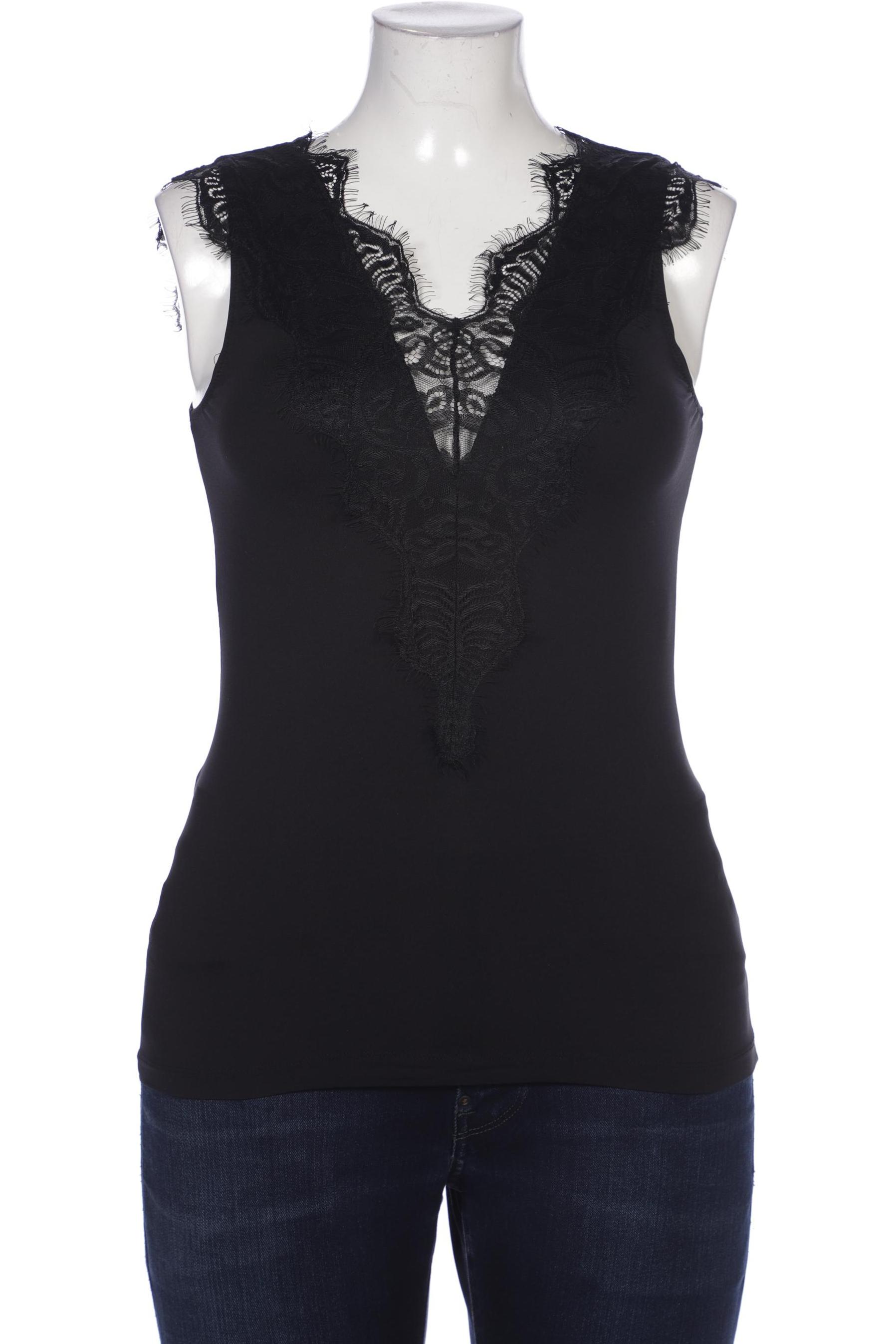 

pieces Damen Bluse, schwarz, Gr. 44