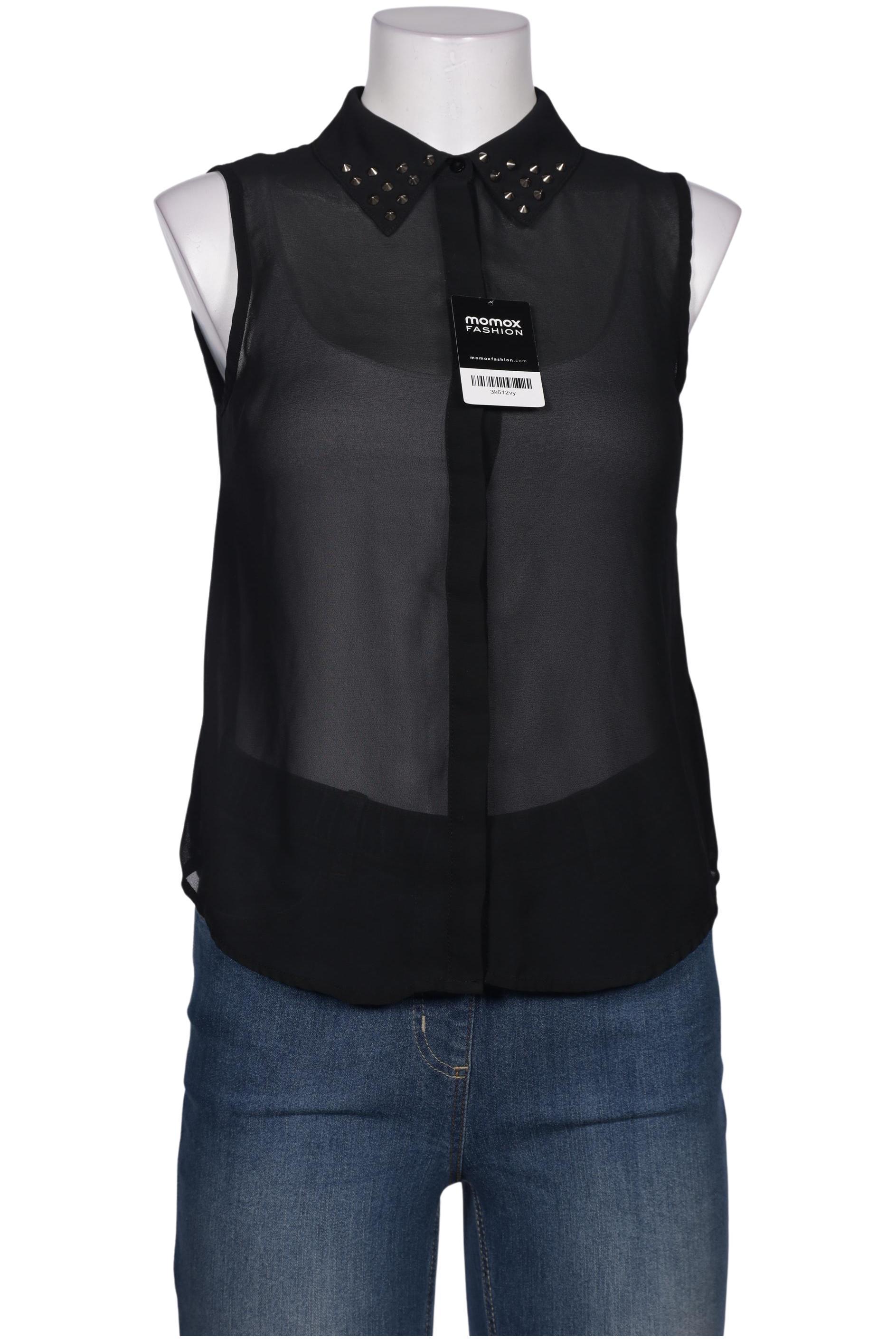 

pieces Damen Bluse, schwarz, Gr. 38