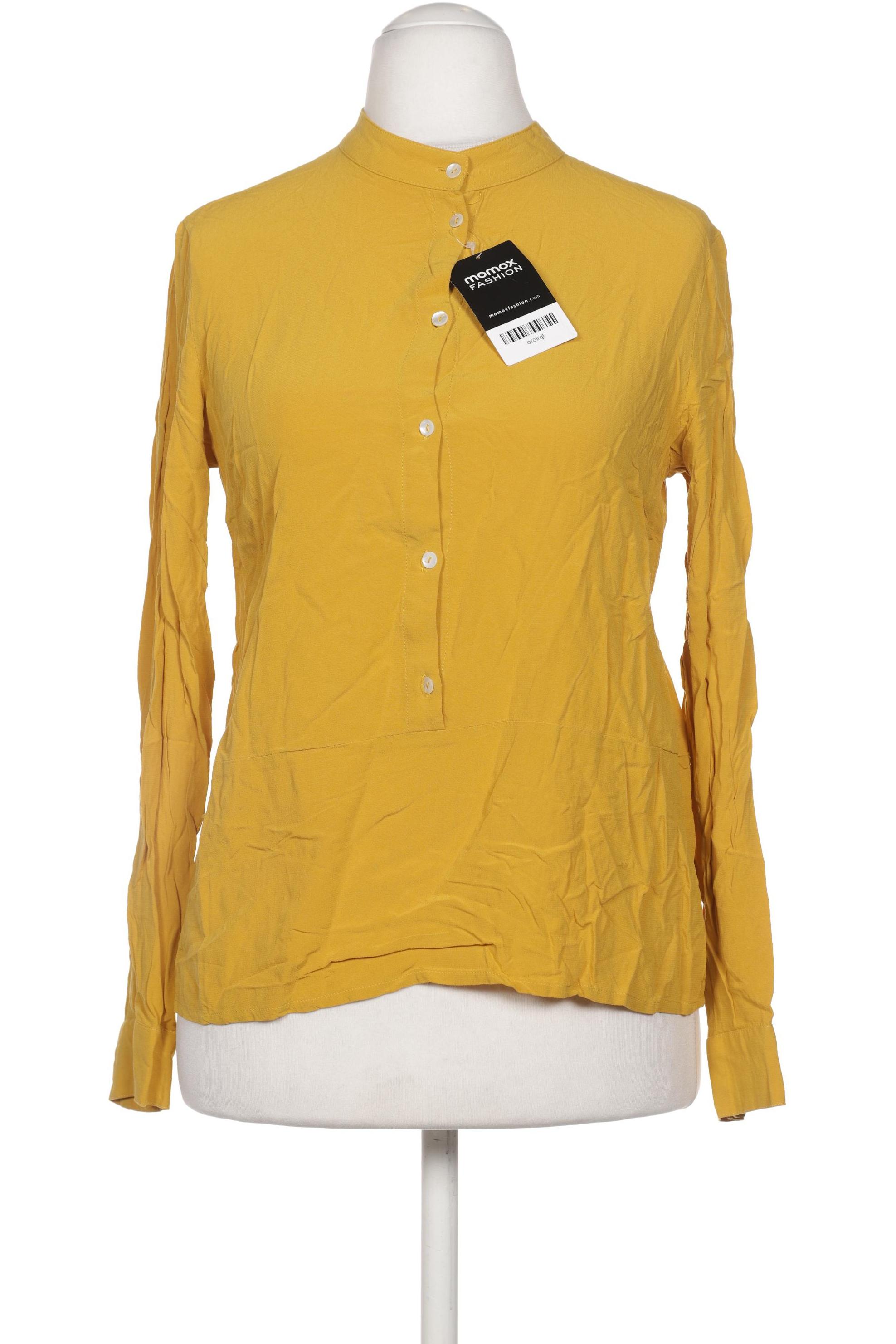 

pieces Damen Bluse, gelb, Gr. 36