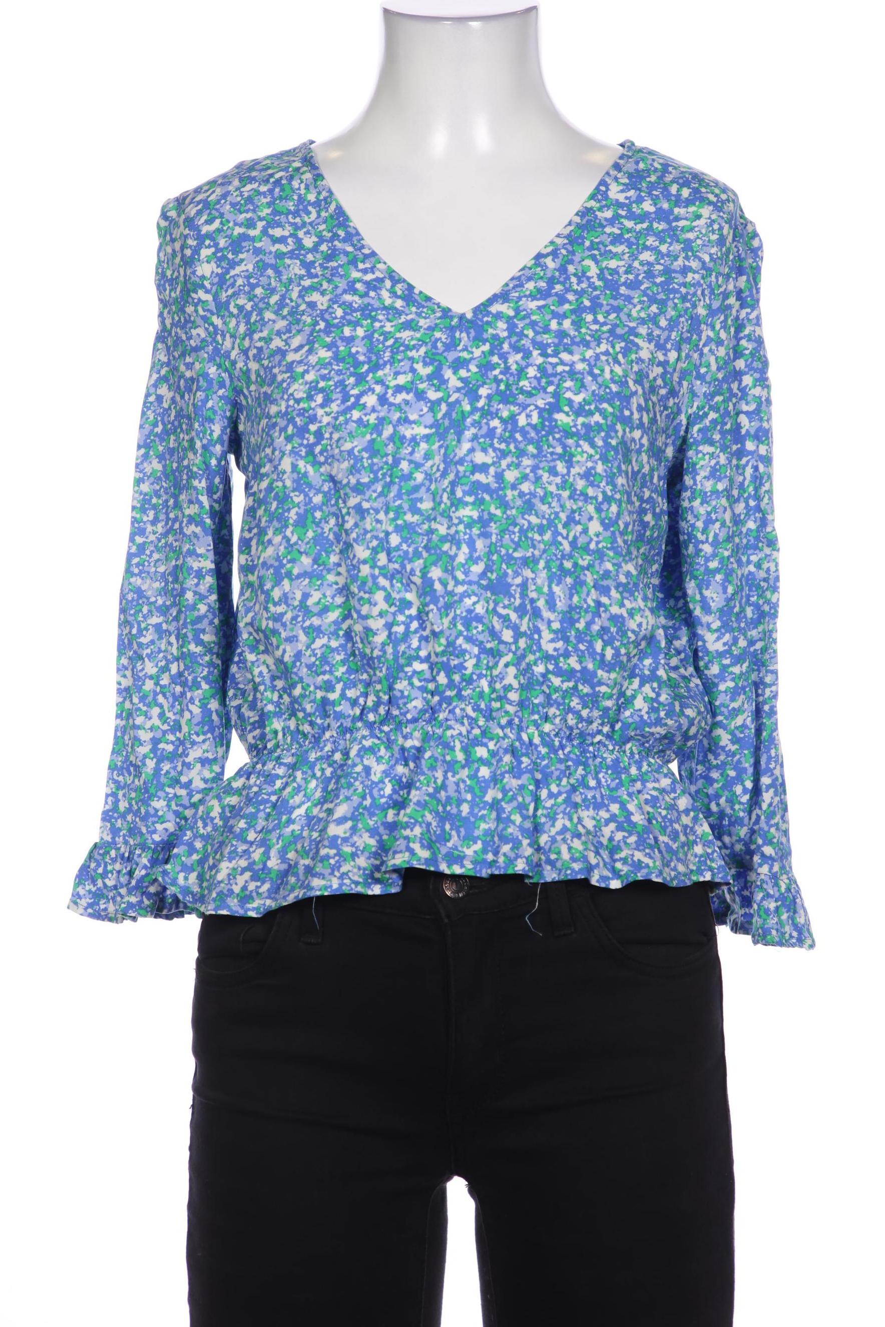 

pieces Damen Bluse, blau, Gr. 36