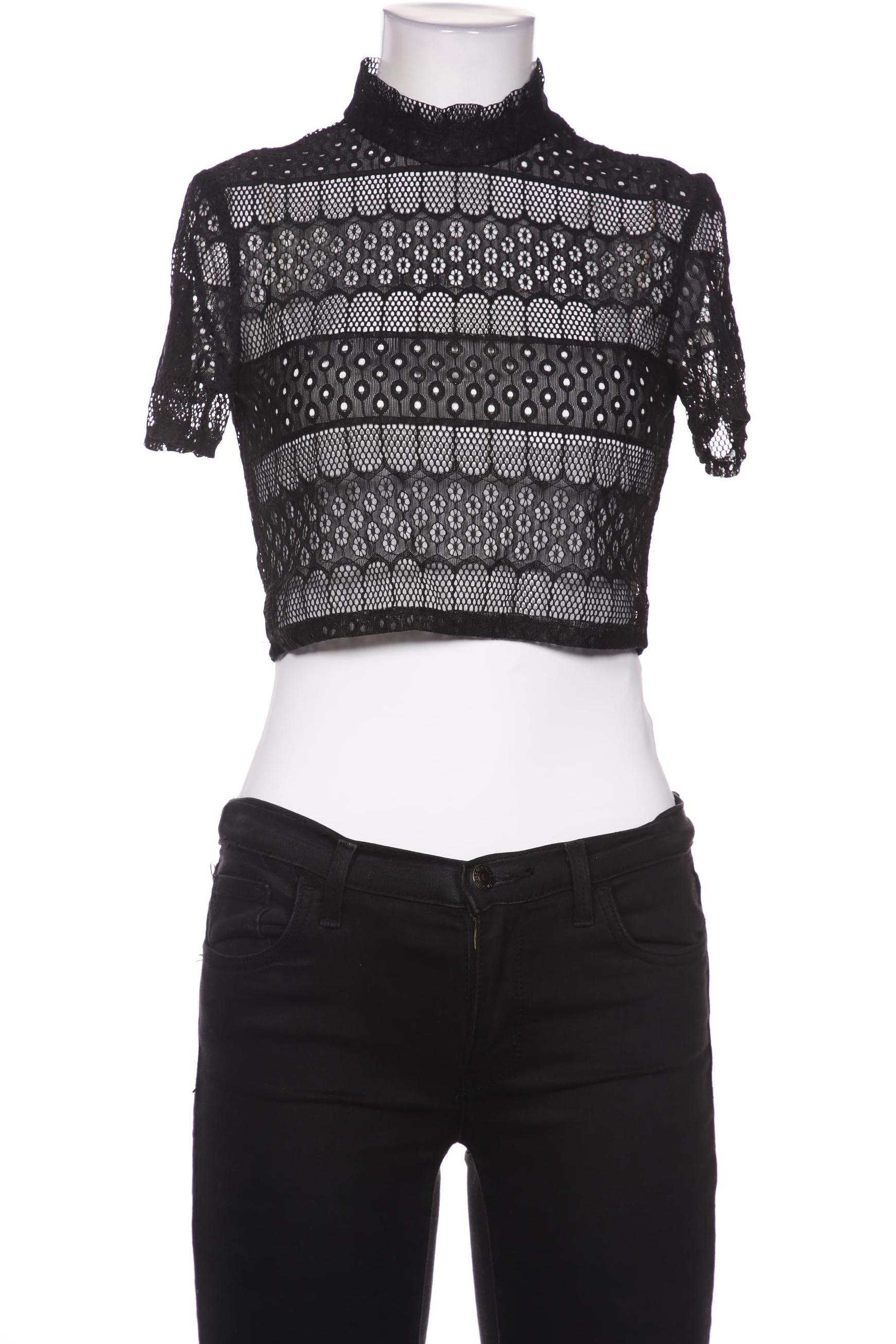 

pieces Damen Bluse, schwarz, Gr. 36