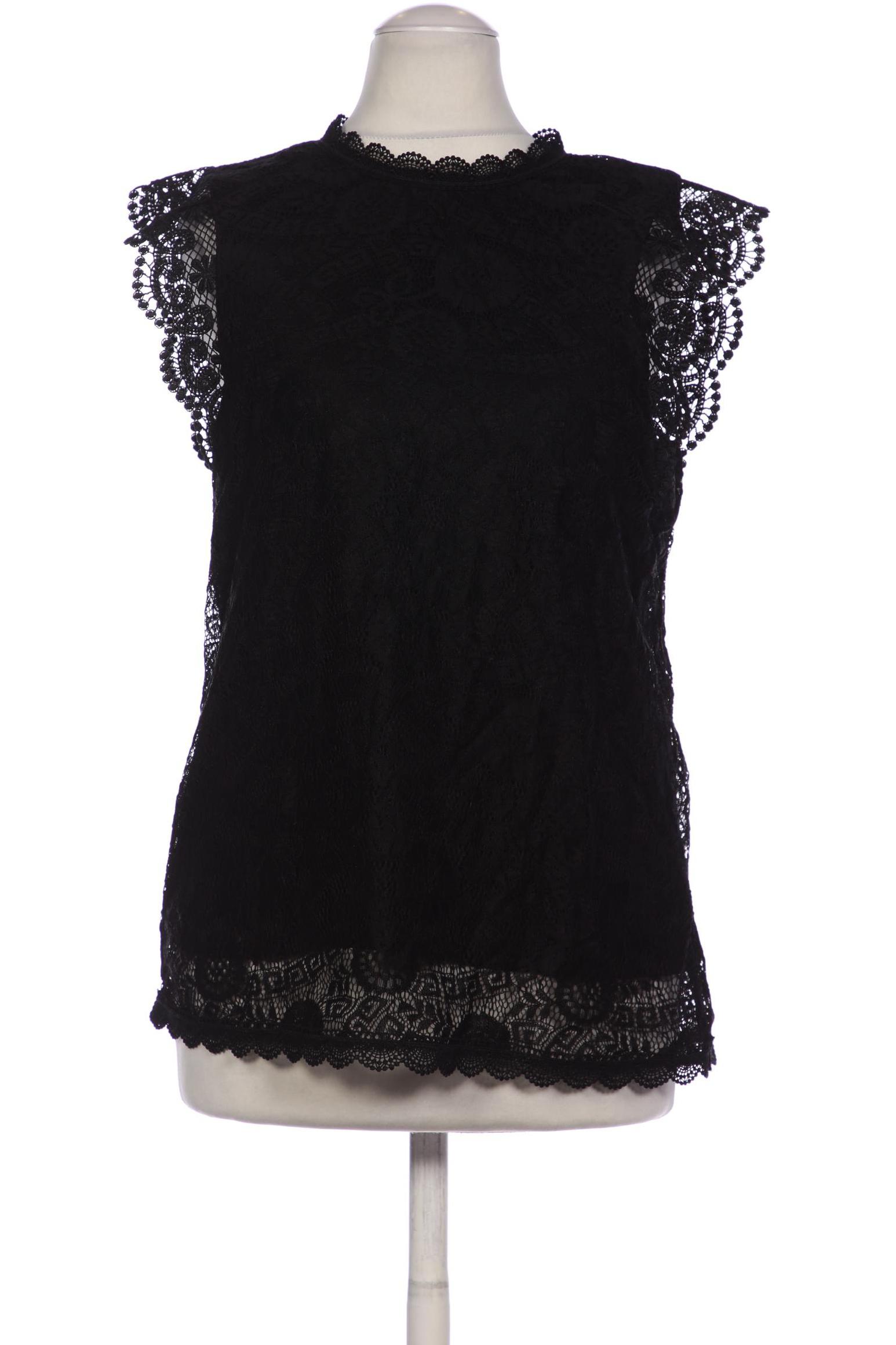 

pieces Damen Bluse, schwarz, Gr. 36
