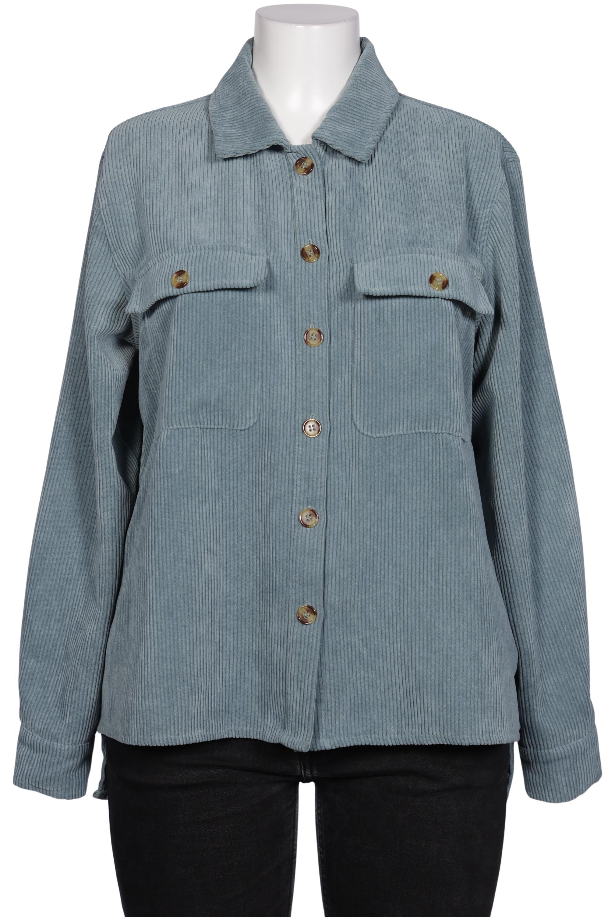 

pieces Damen Bluse, blau, Gr. 42