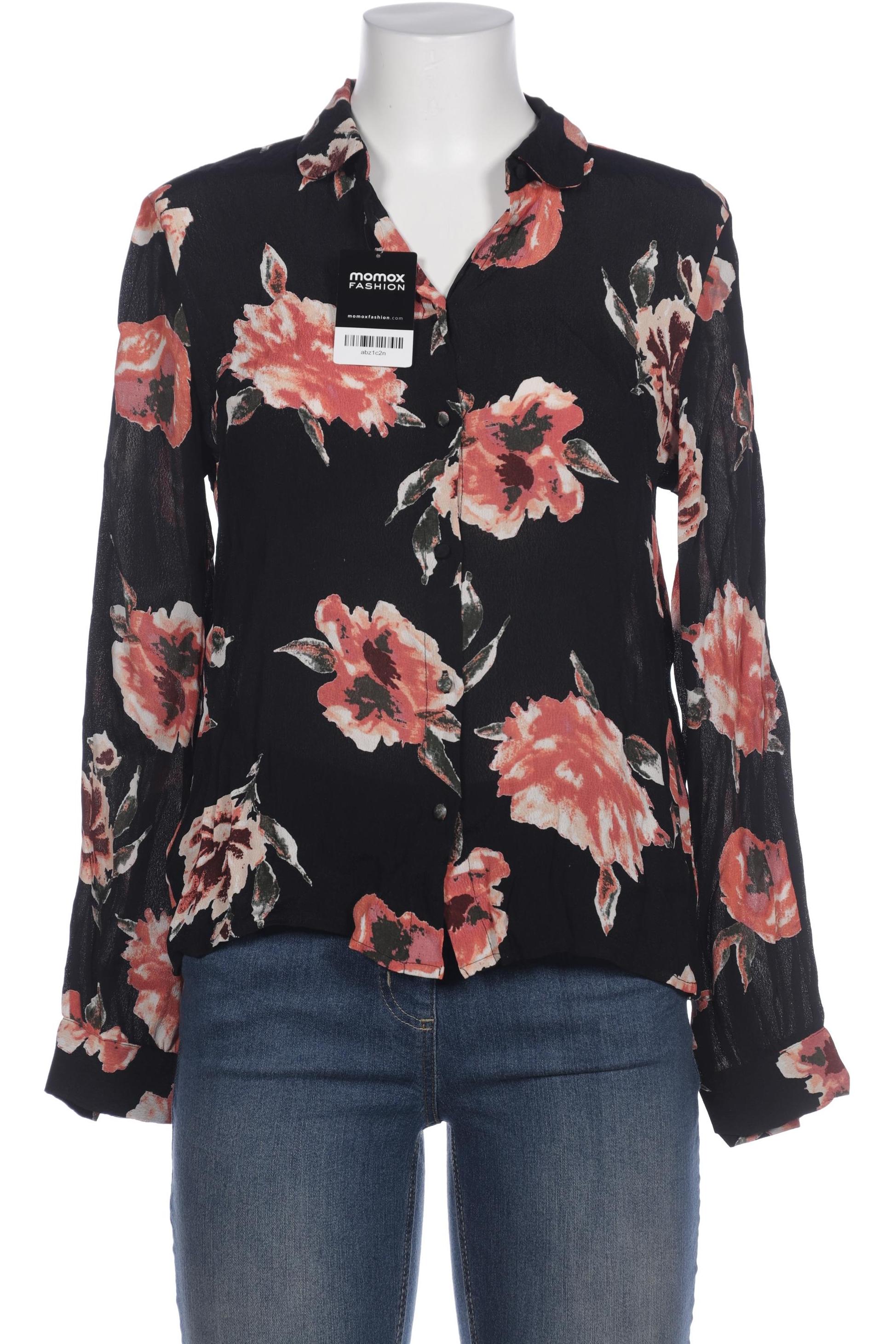 

pieces Damen Bluse, schwarz, Gr. 38