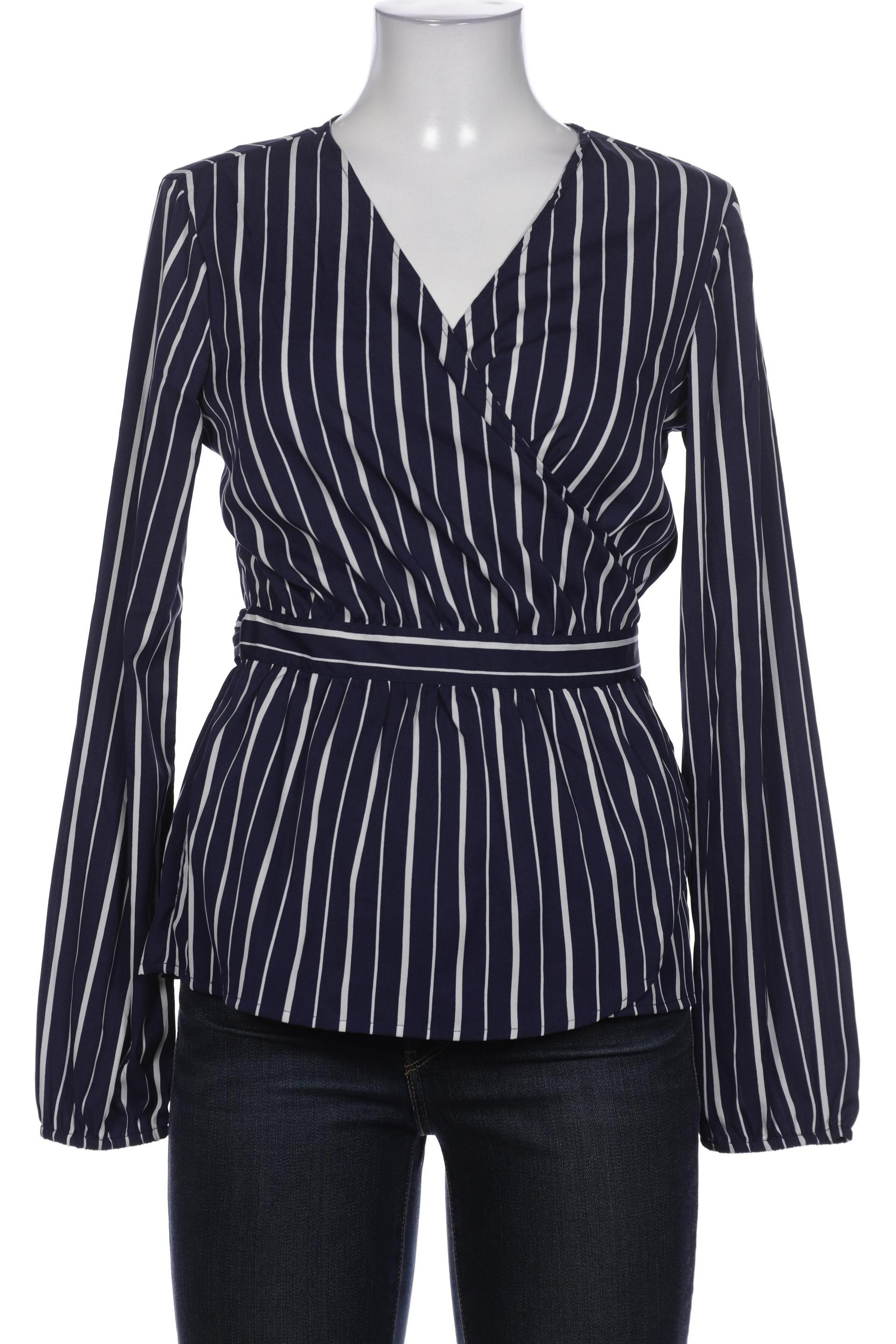 

pieces Damen Bluse, marineblau, Gr. 38