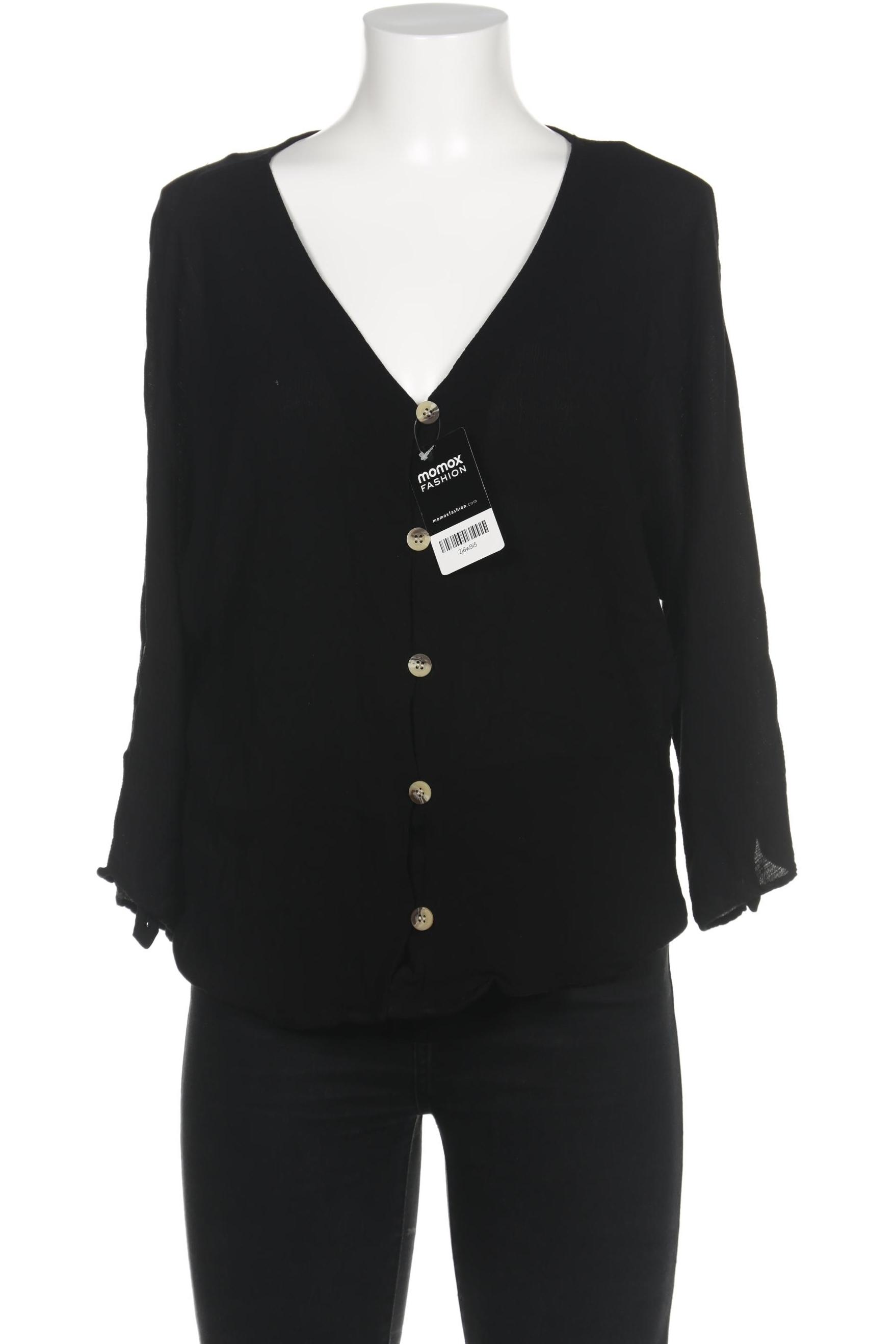 

pieces Damen Bluse, schwarz, Gr. 42