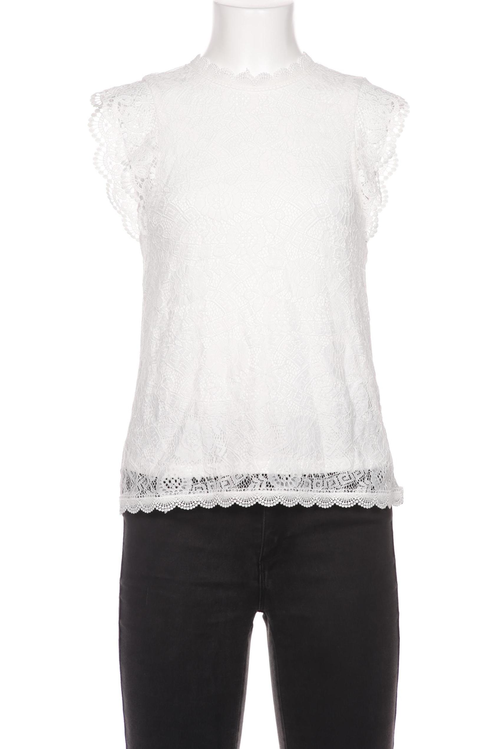 

pieces Damen Bluse, weiß, Gr. 34