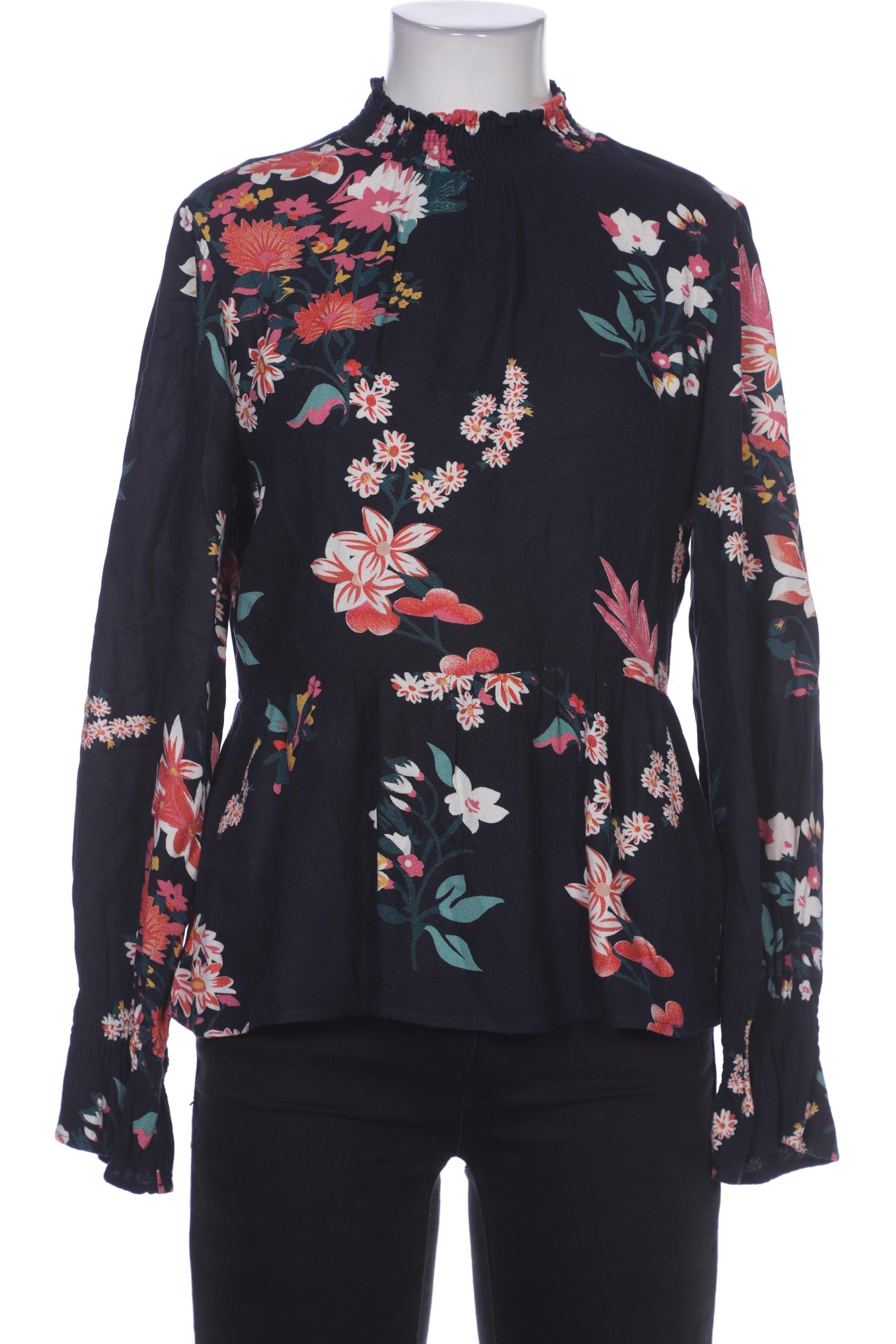 

pieces Damen Bluse, marineblau, Gr. 34