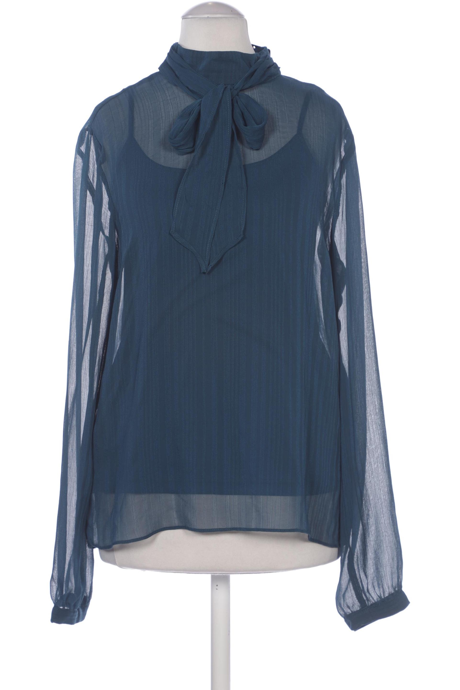 

pieces Damen Bluse, türkis, Gr. 34