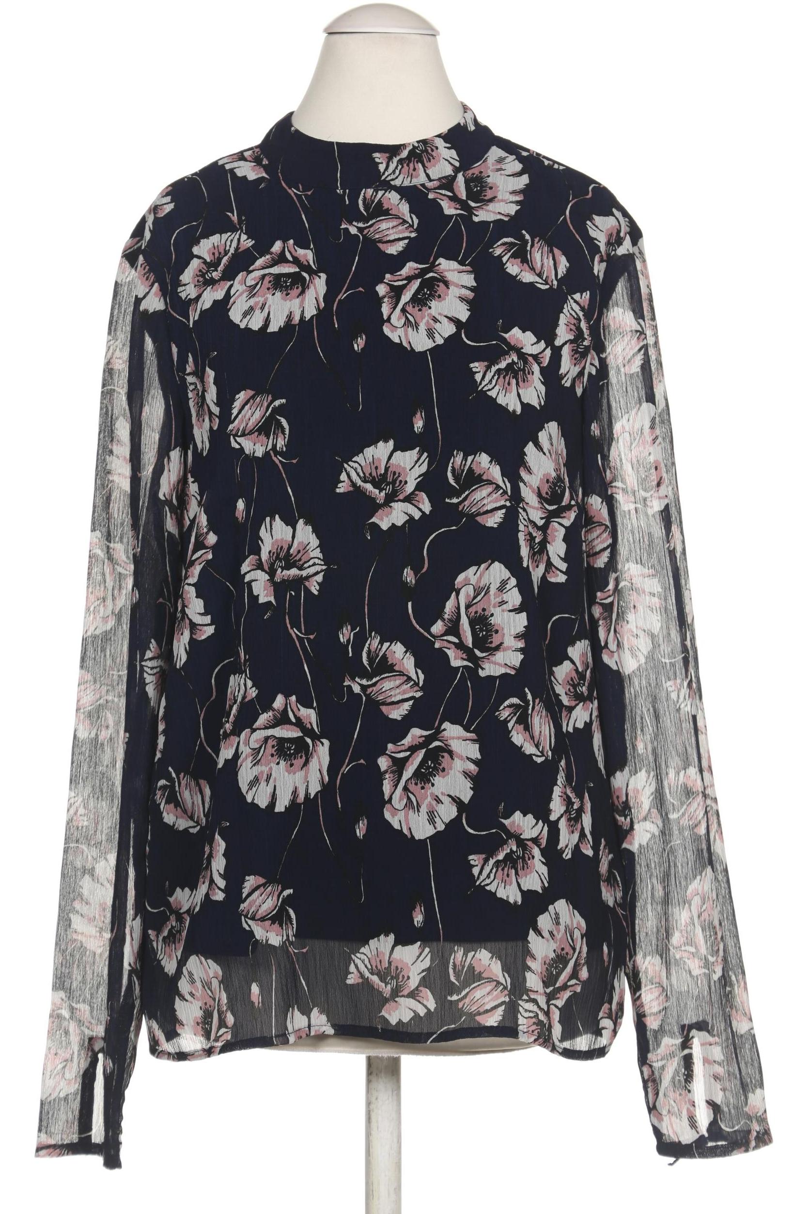 

pieces Damen Bluse, marineblau, Gr. 36