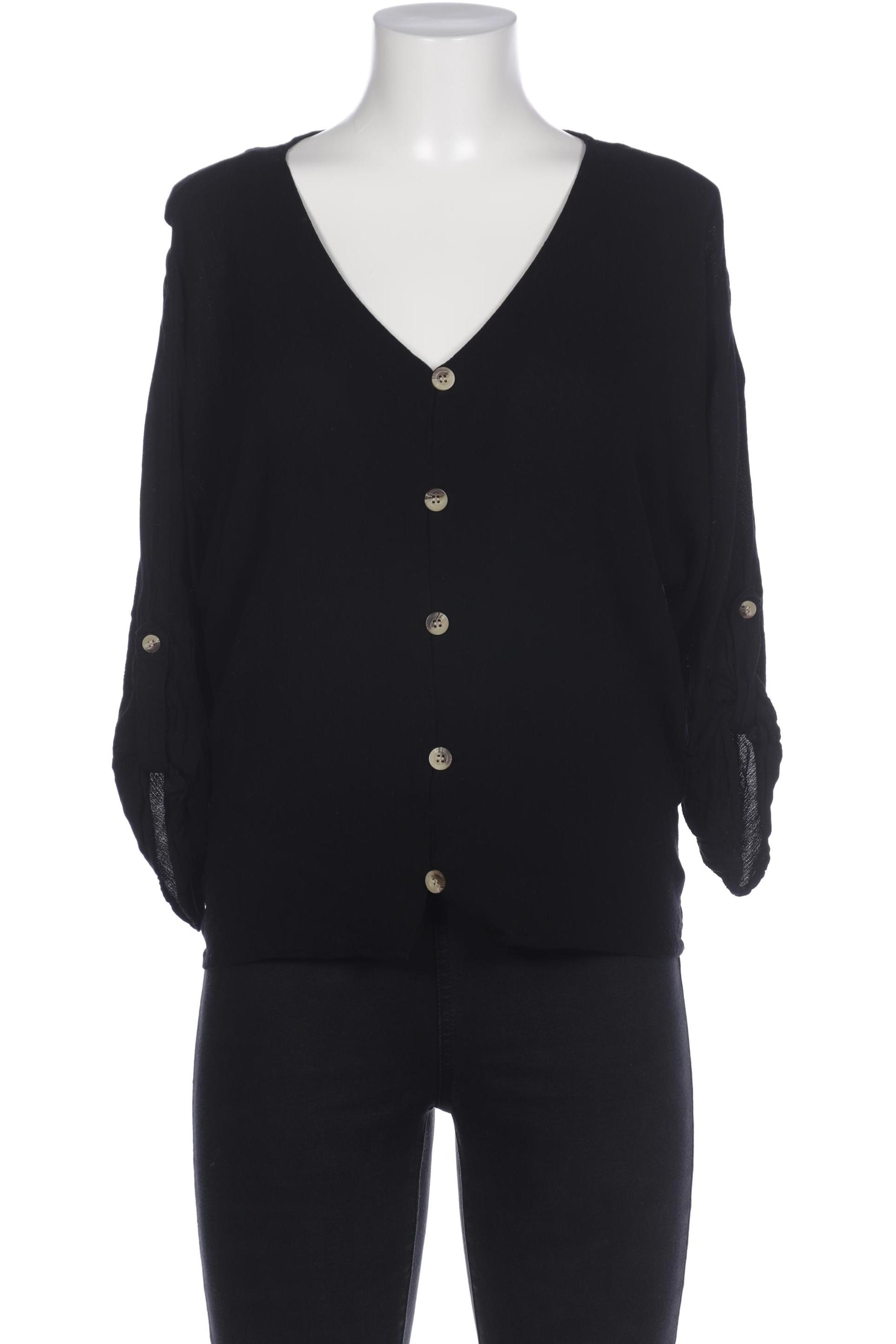 

pieces Damen Bluse, schwarz, Gr. 38