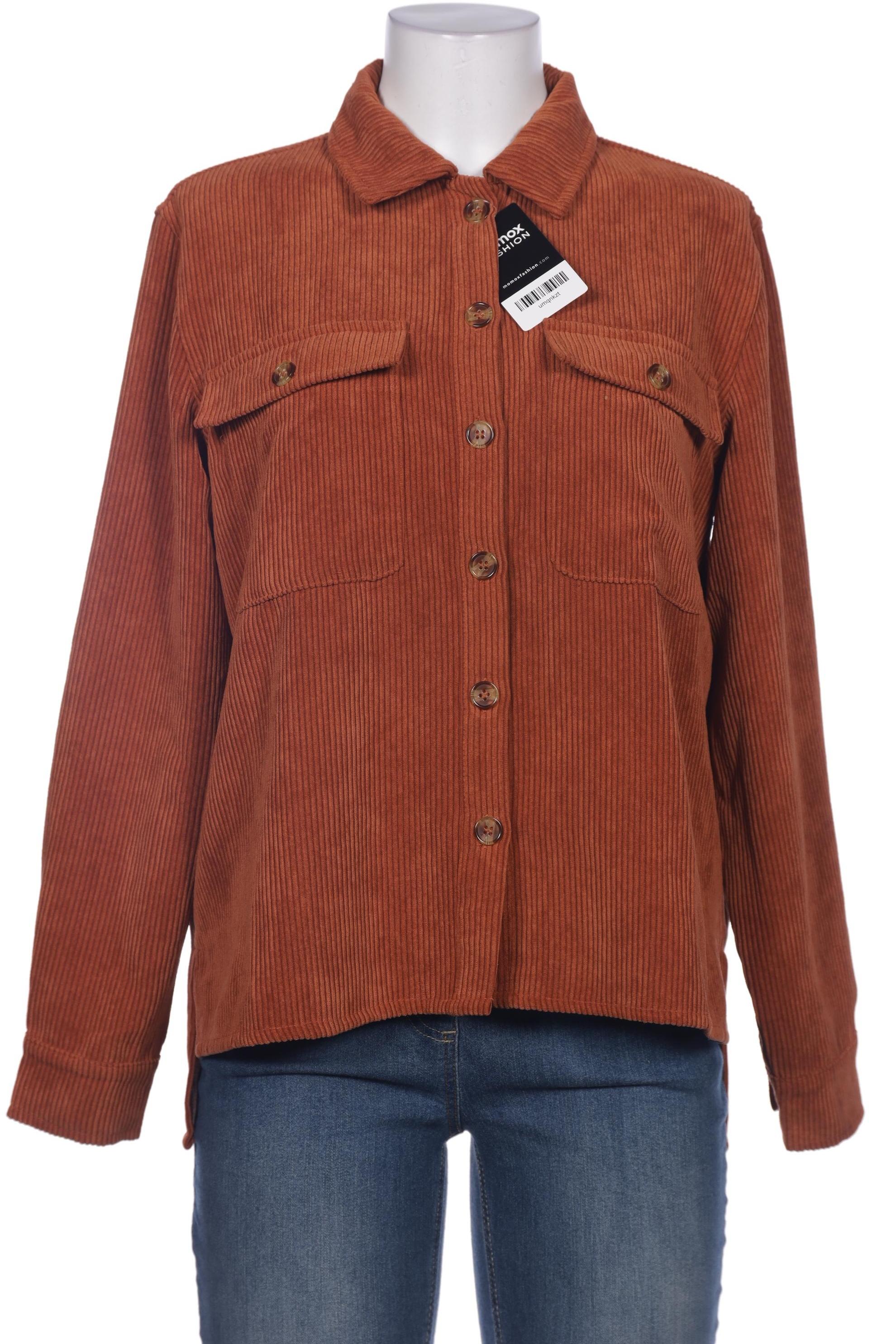 

pieces Damen Bluse, orange, Gr. 36