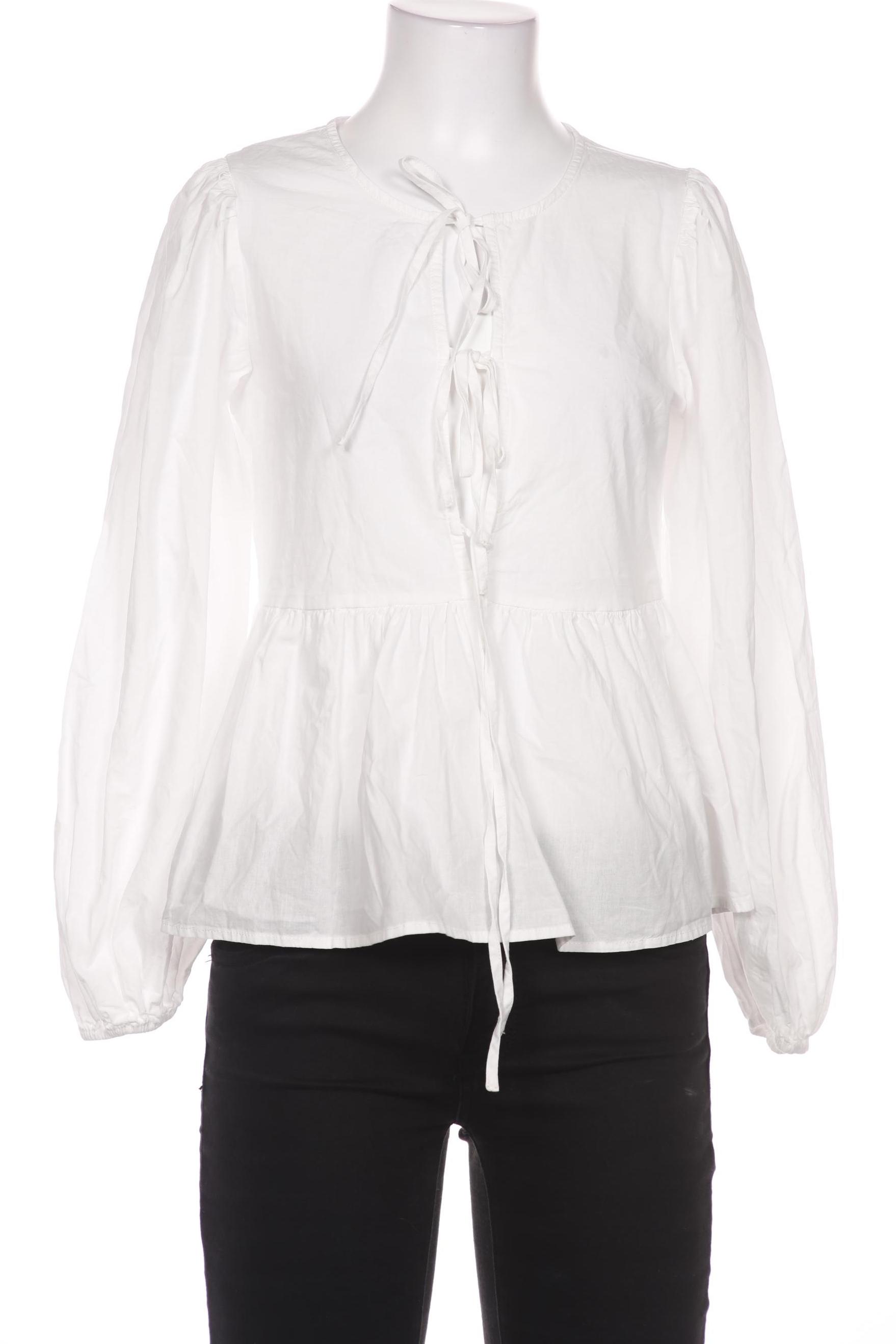 

pieces Damen Bluse, weiß, Gr. 34
