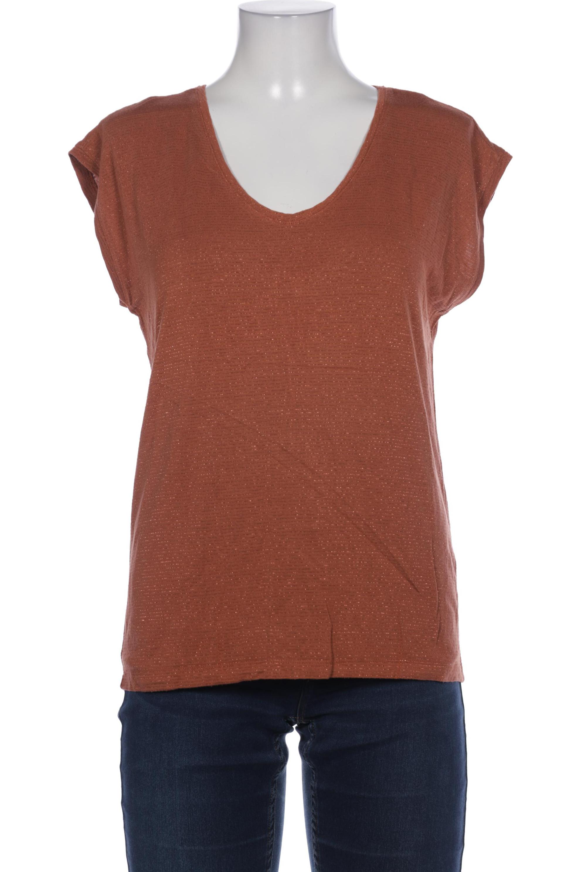 

pieces Damen Bluse, braun, Gr. 42