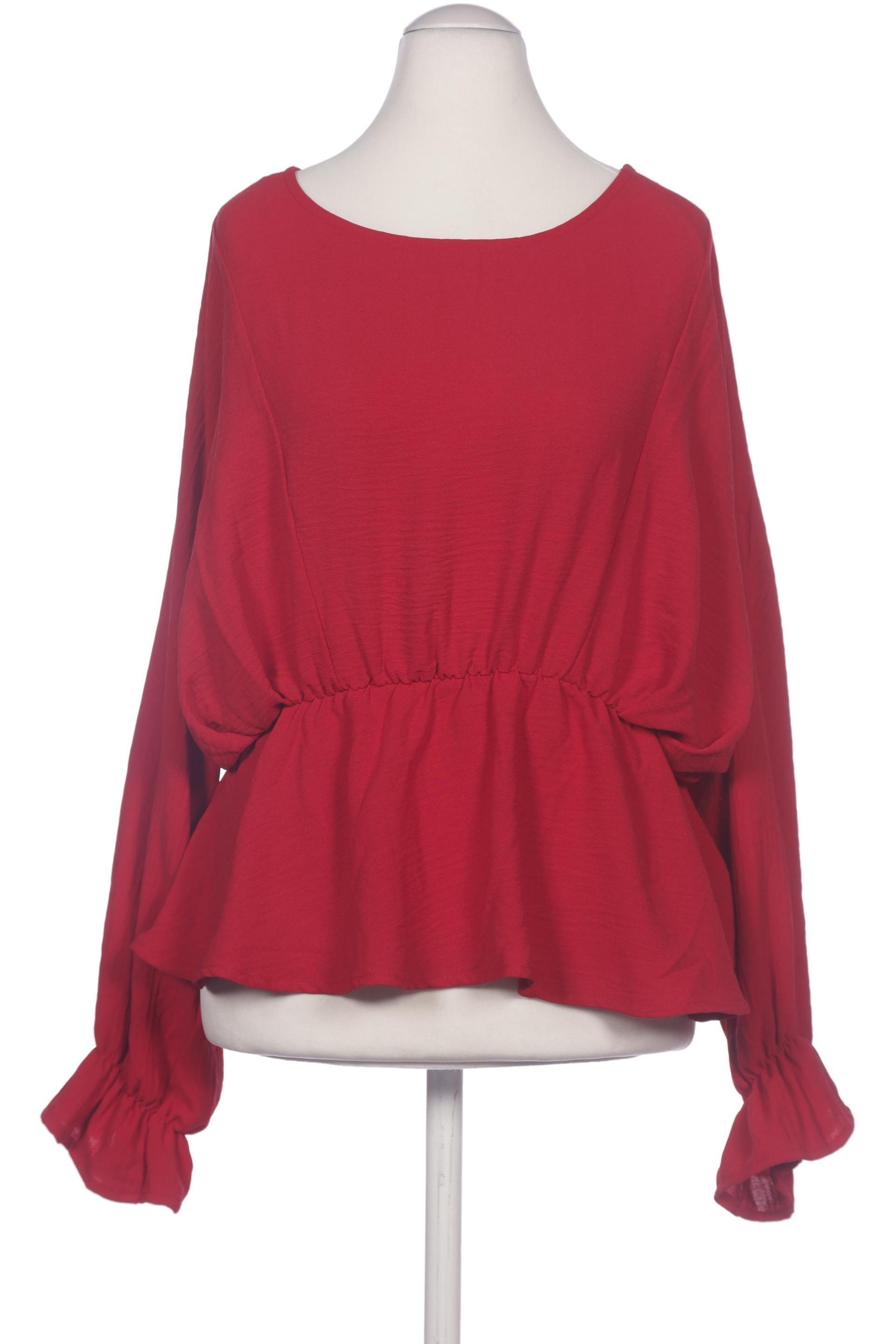 

pieces Damen Bluse, rot, Gr. 36