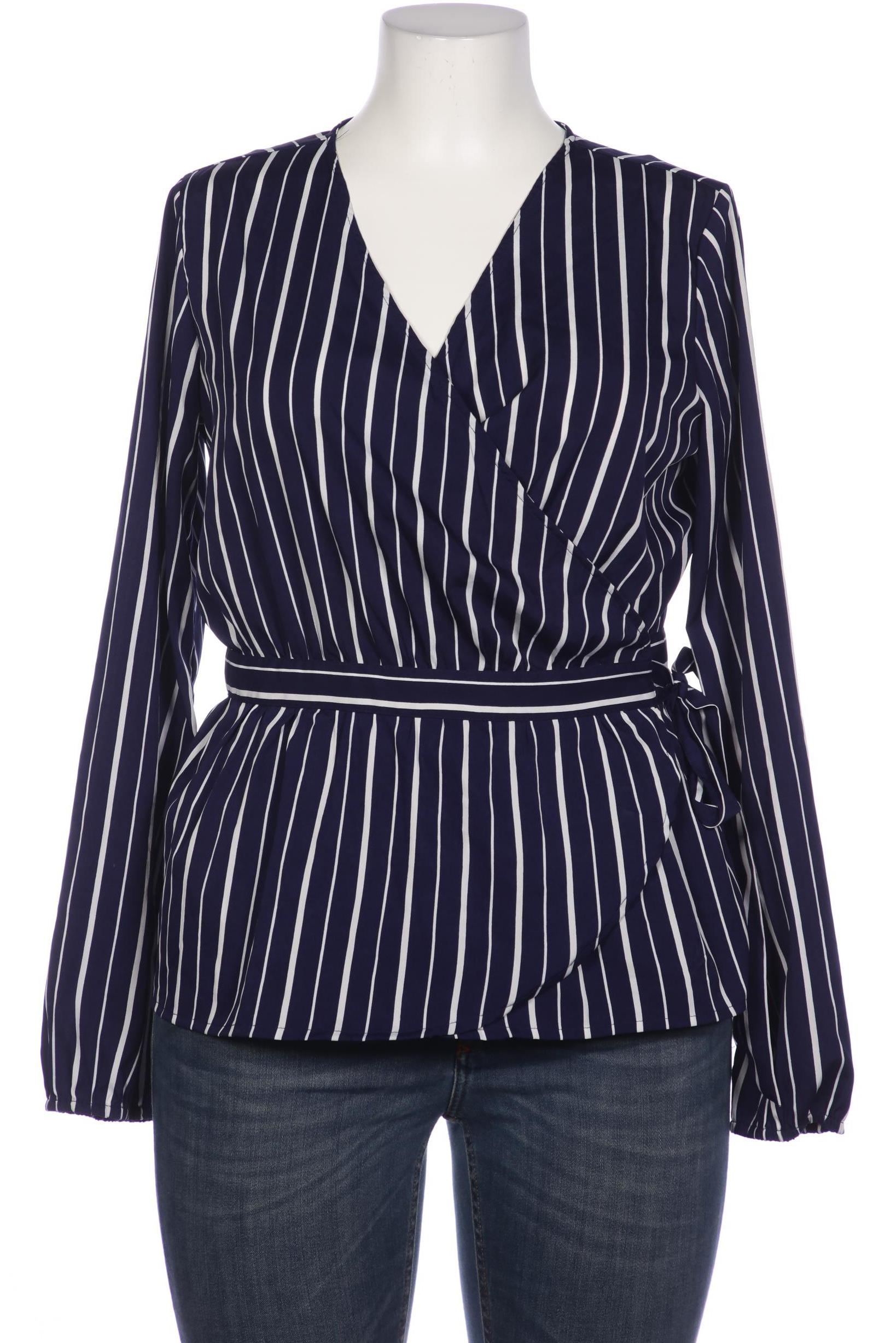 

pieces Damen Bluse, marineblau, Gr. 42