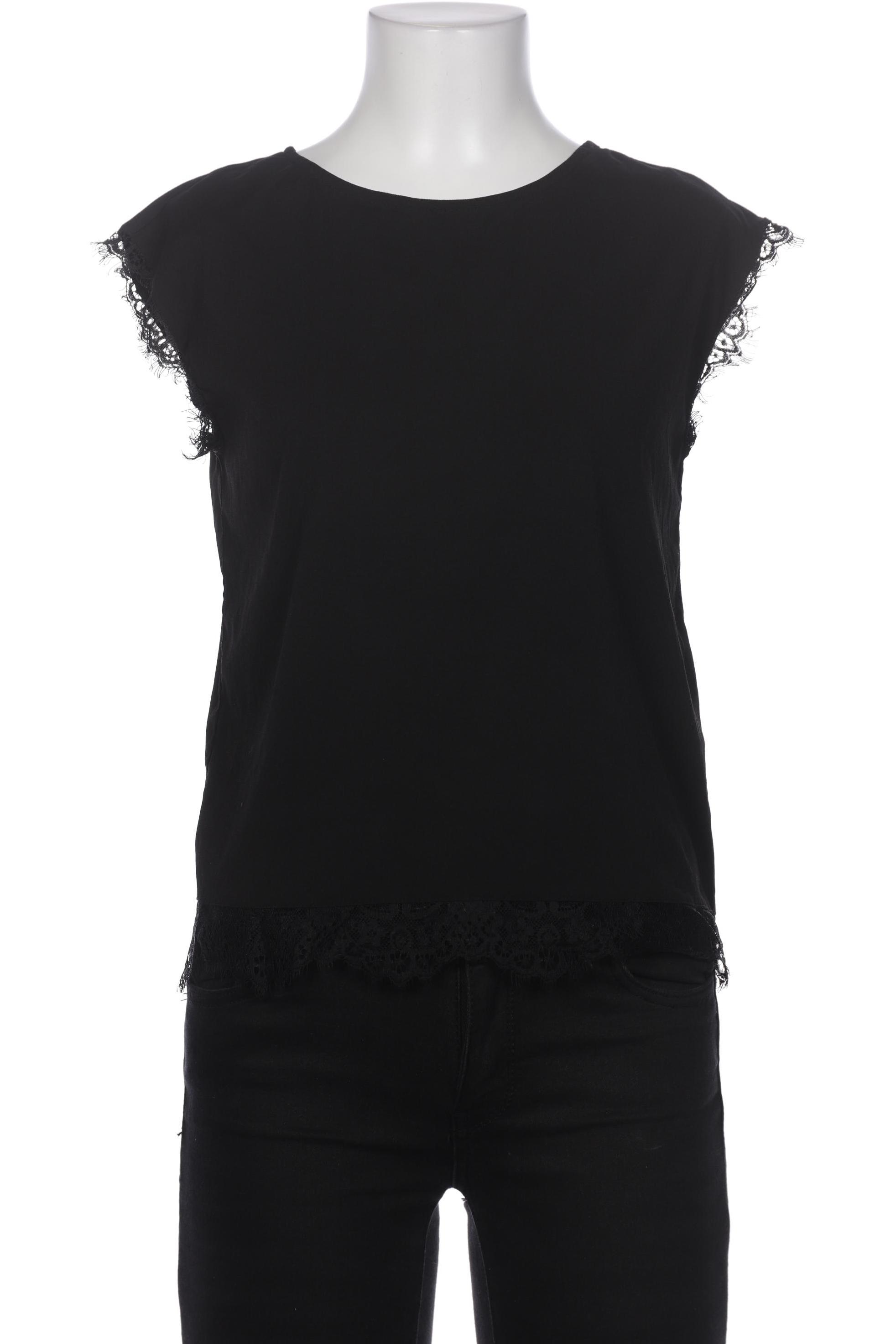 

pieces Damen Bluse, schwarz, Gr. 34