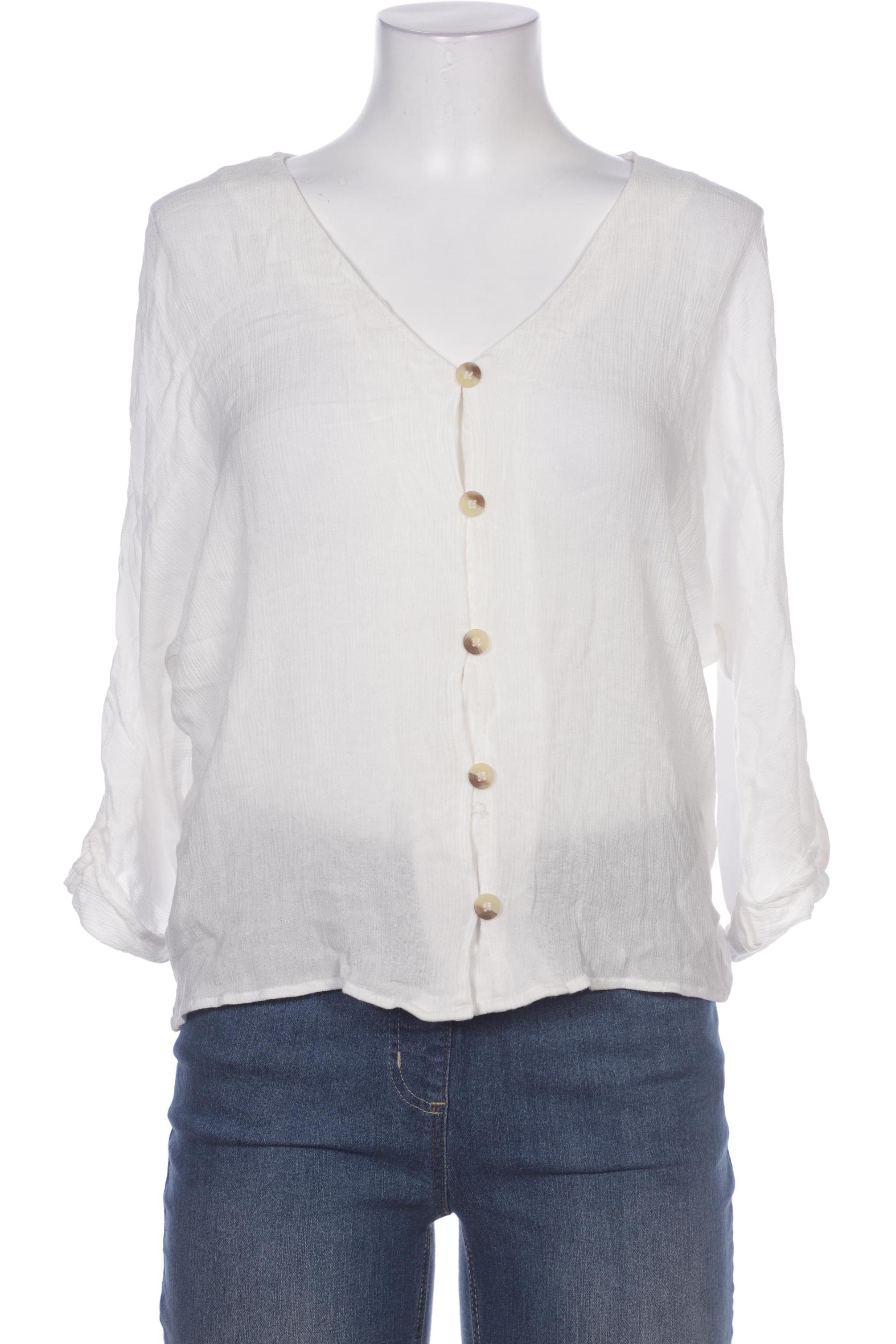 

pieces Damen Bluse, weiß, Gr. 36