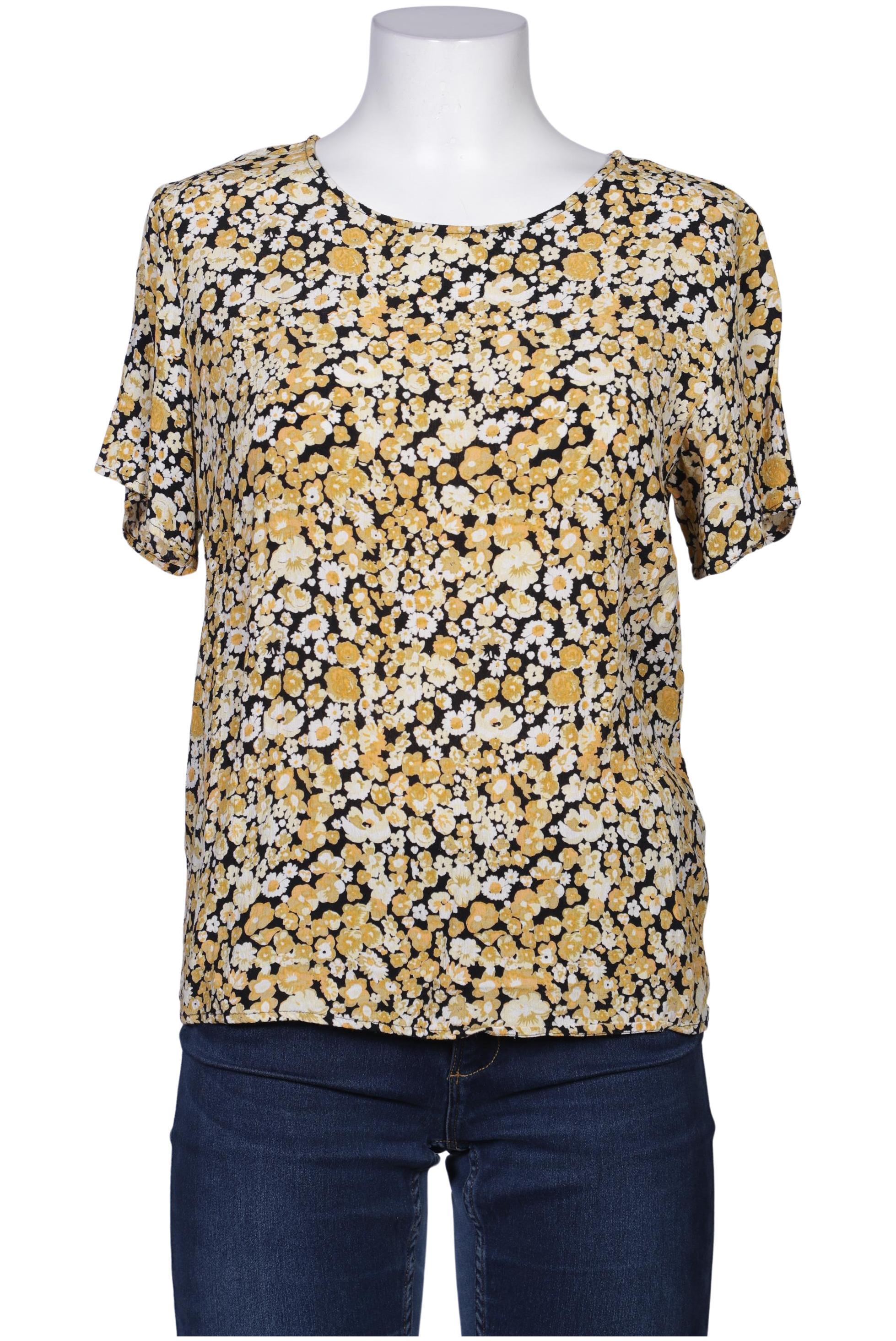 

pieces Damen Bluse, gelb, Gr. 42