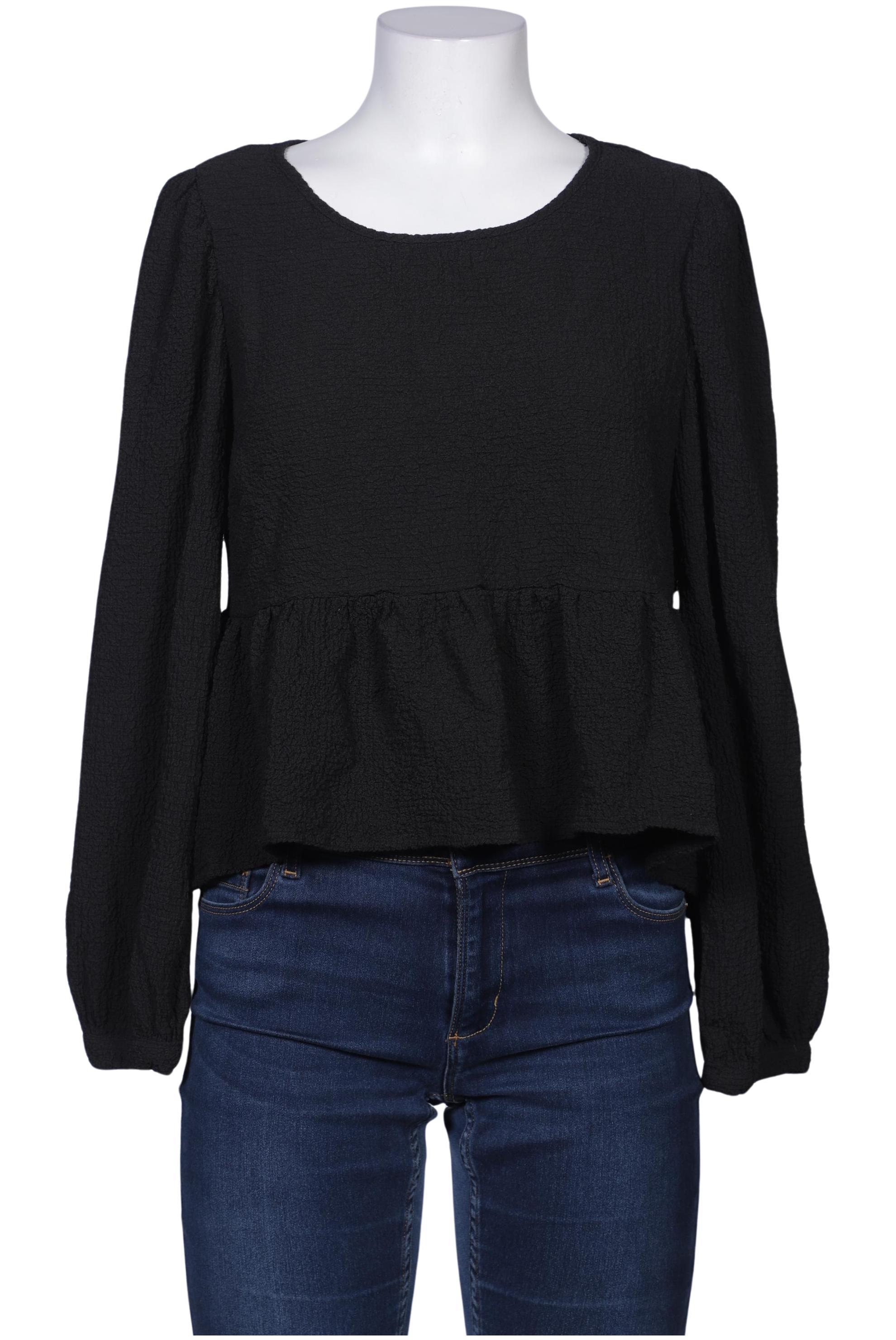 

pieces Damen Bluse, schwarz, Gr. 42