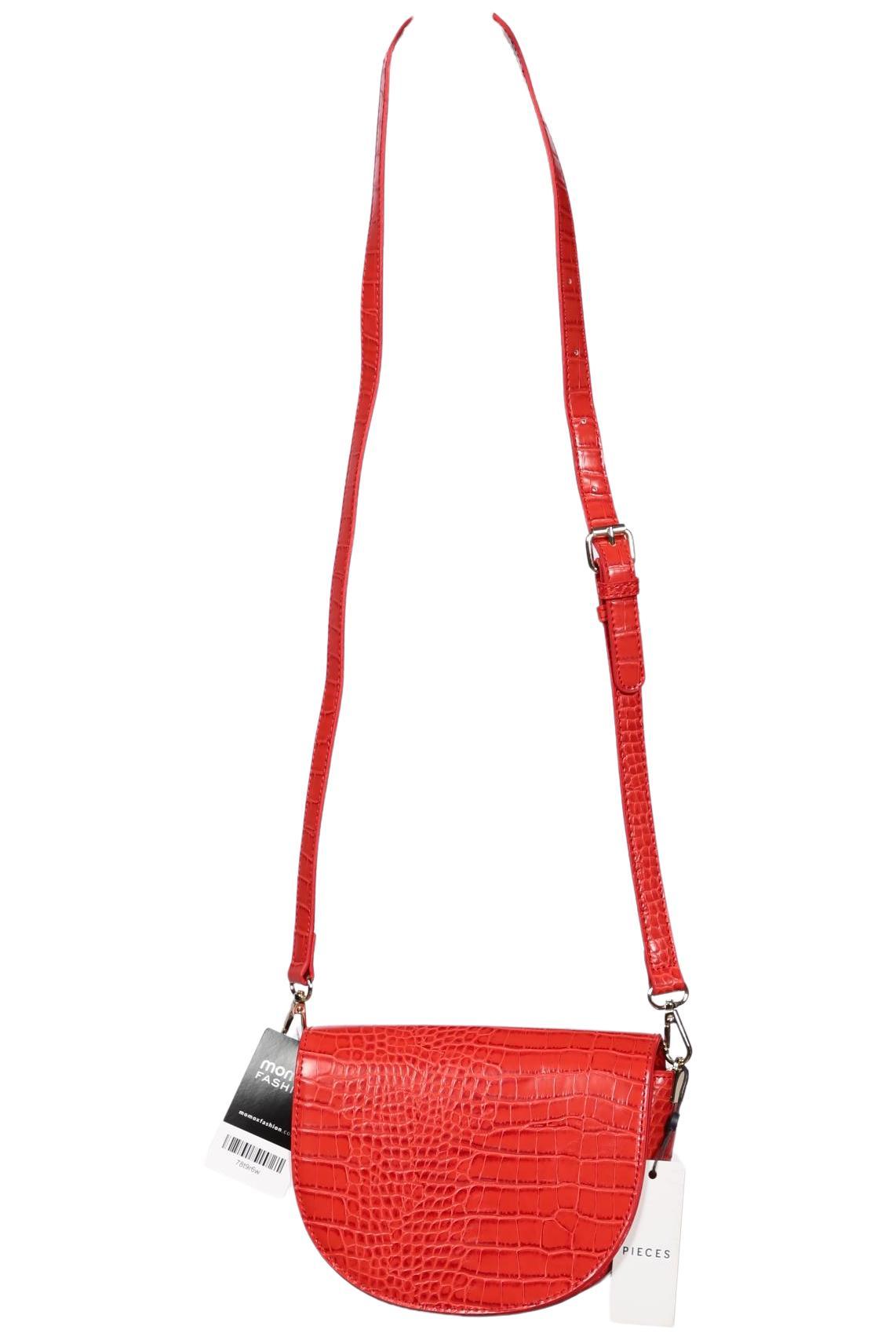 

pieces Damen Handtasche, rot, Gr.