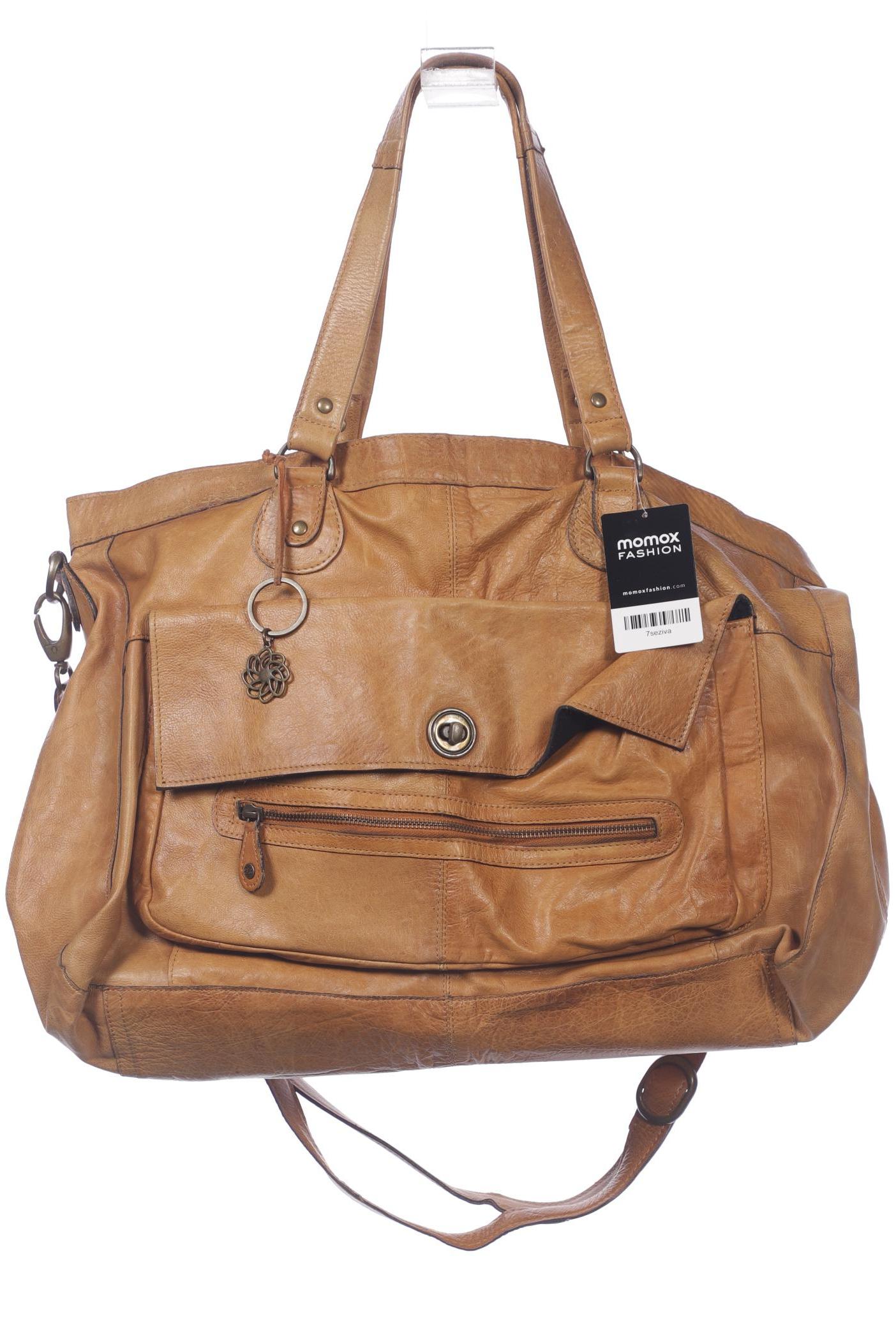 

pieces Damen Handtasche, braun, Gr.