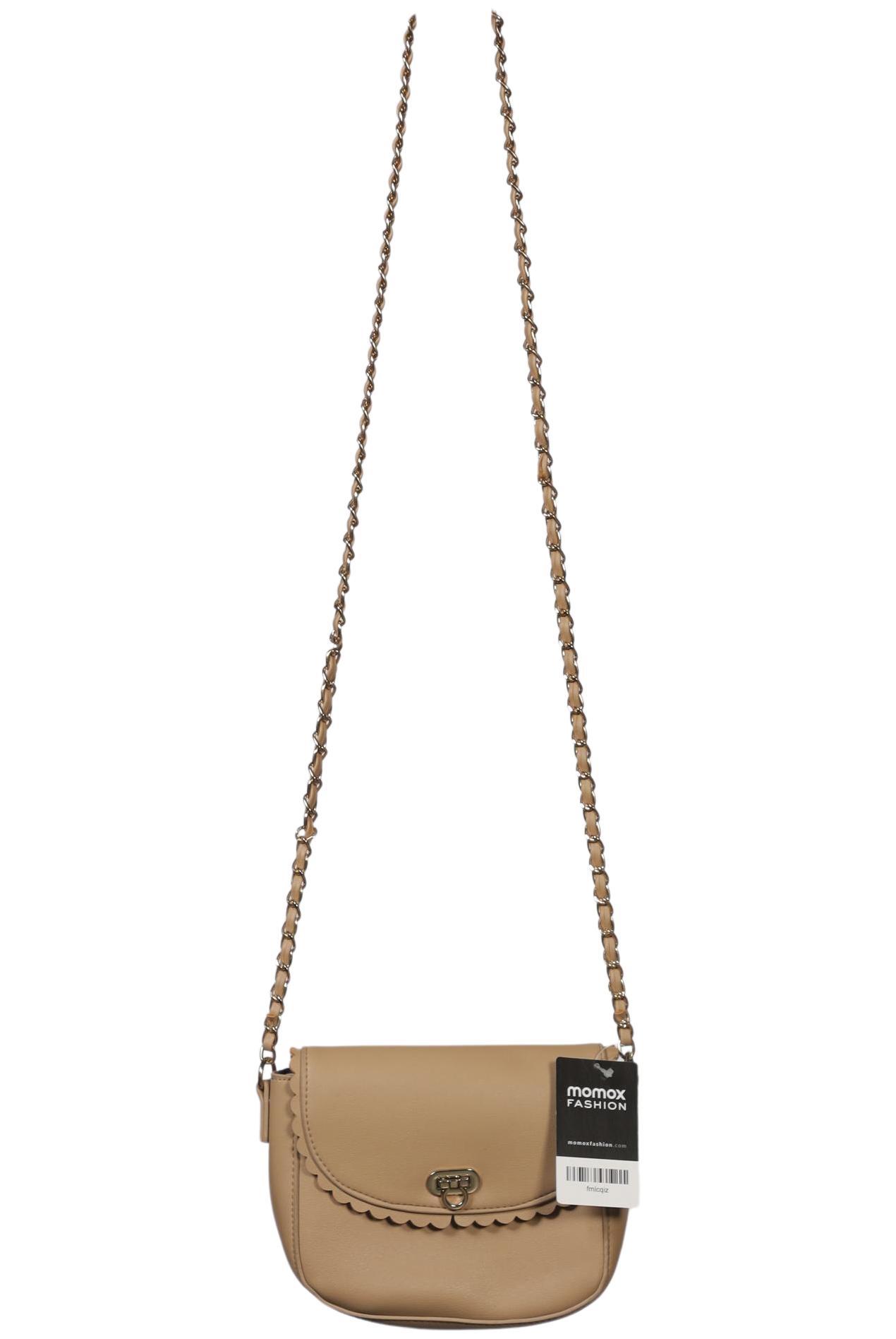 

pieces Damen Handtasche, beige, Gr.