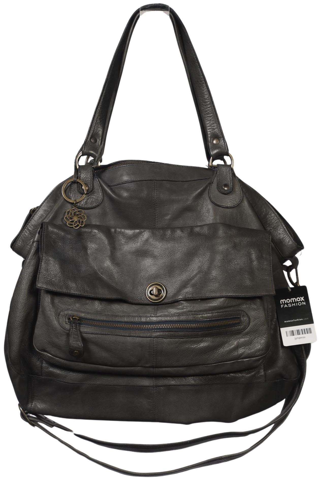 

pieces Damen Handtasche, grau, Gr.
