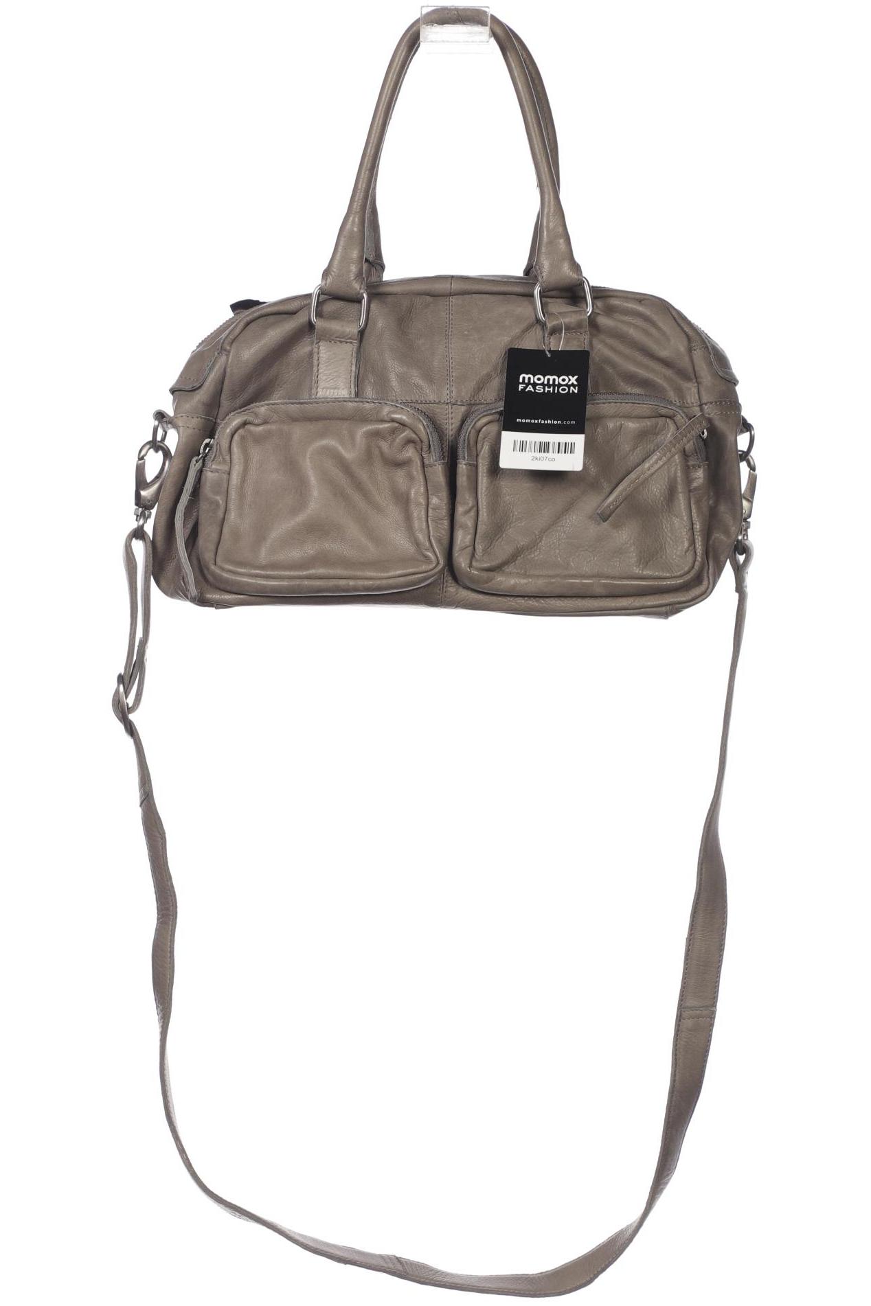 

pieces Damen Handtasche, grau, Gr.