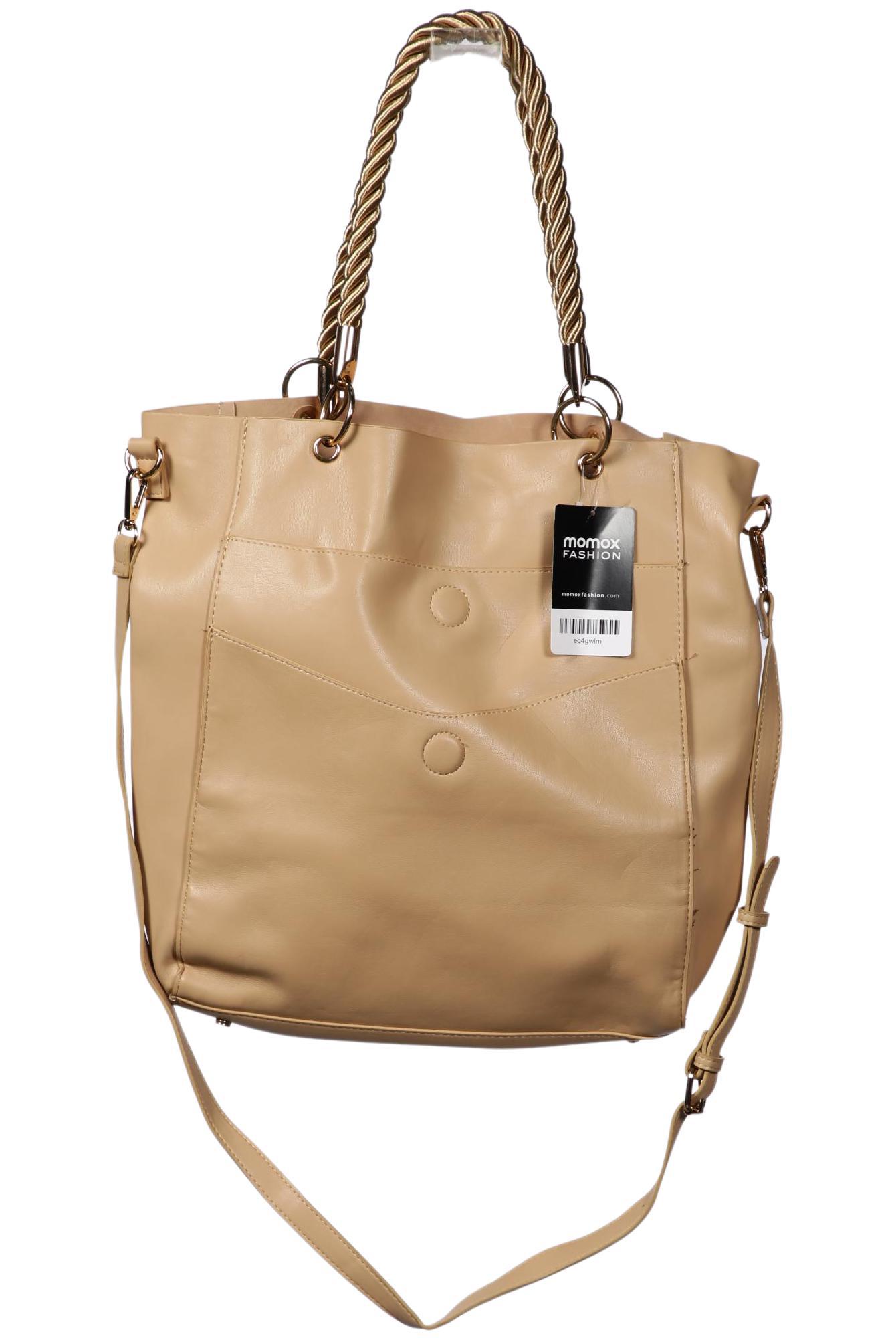 

pieces Damen Handtasche, beige, Gr.