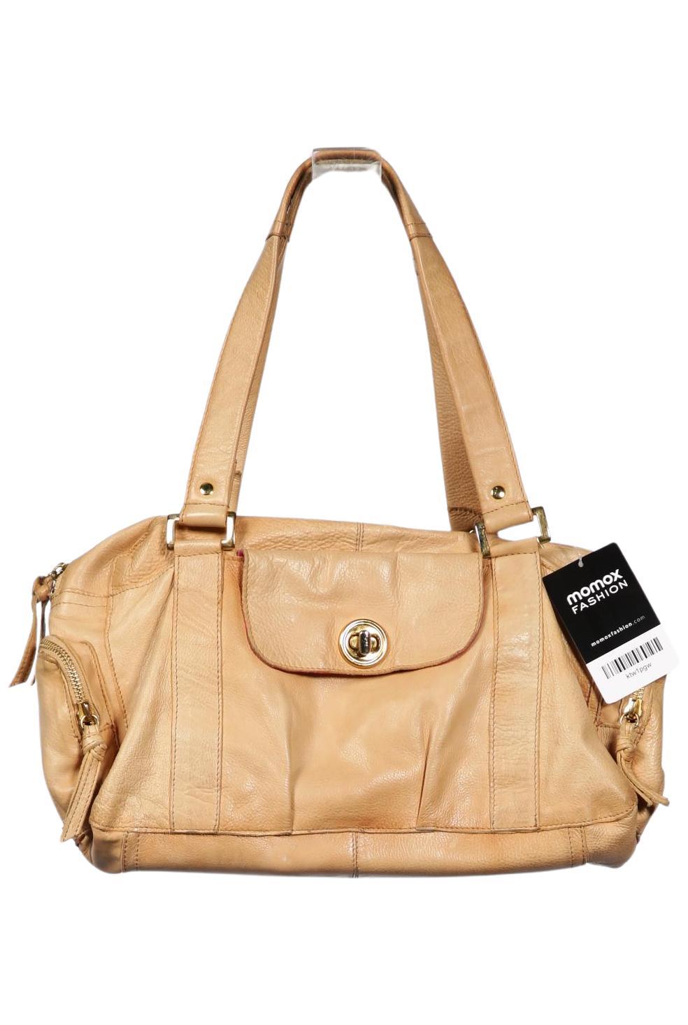 

pieces Damen Handtasche, beige, Gr.