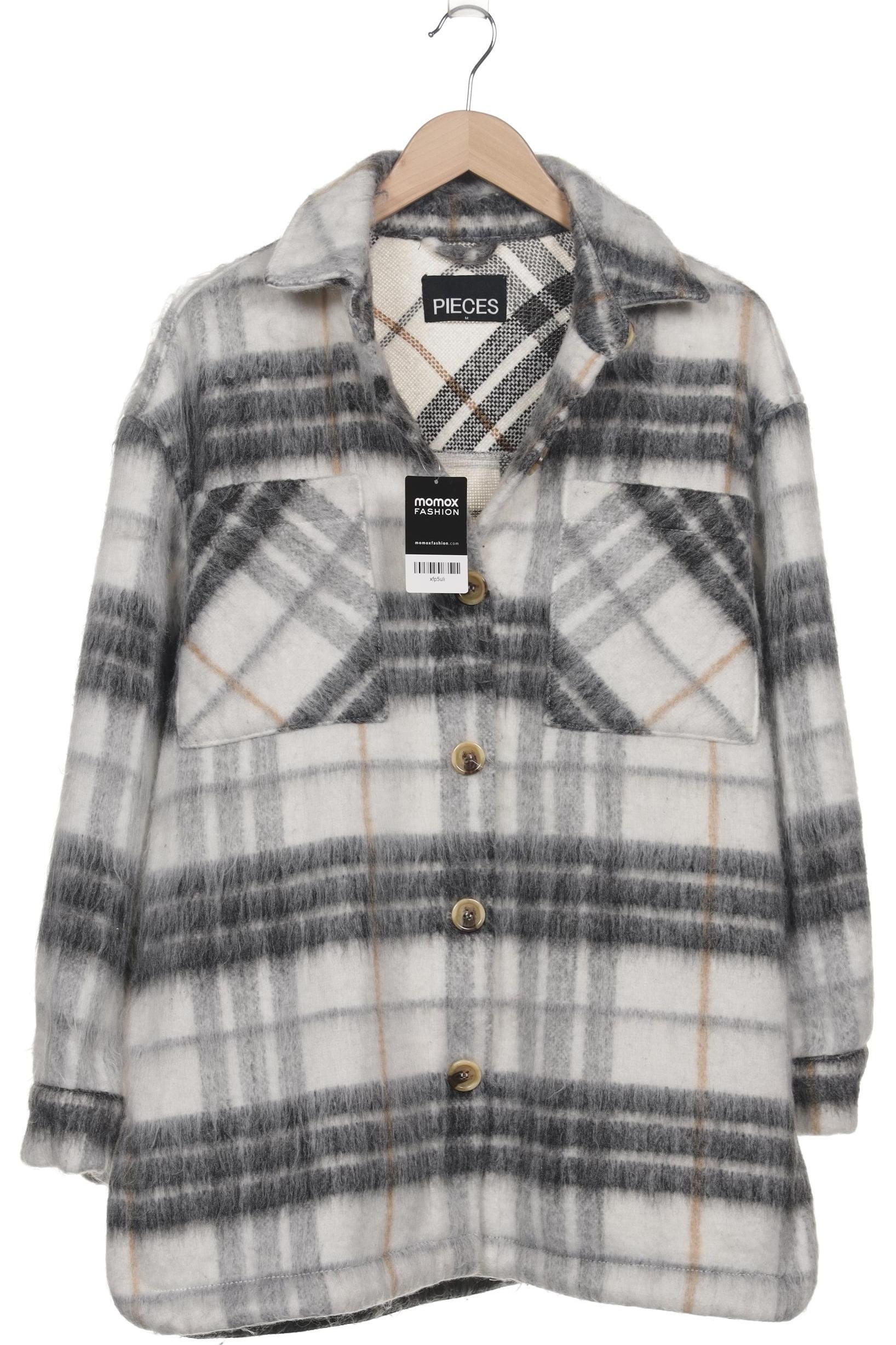 

pieces Damen Jacke, grau, Gr. 38