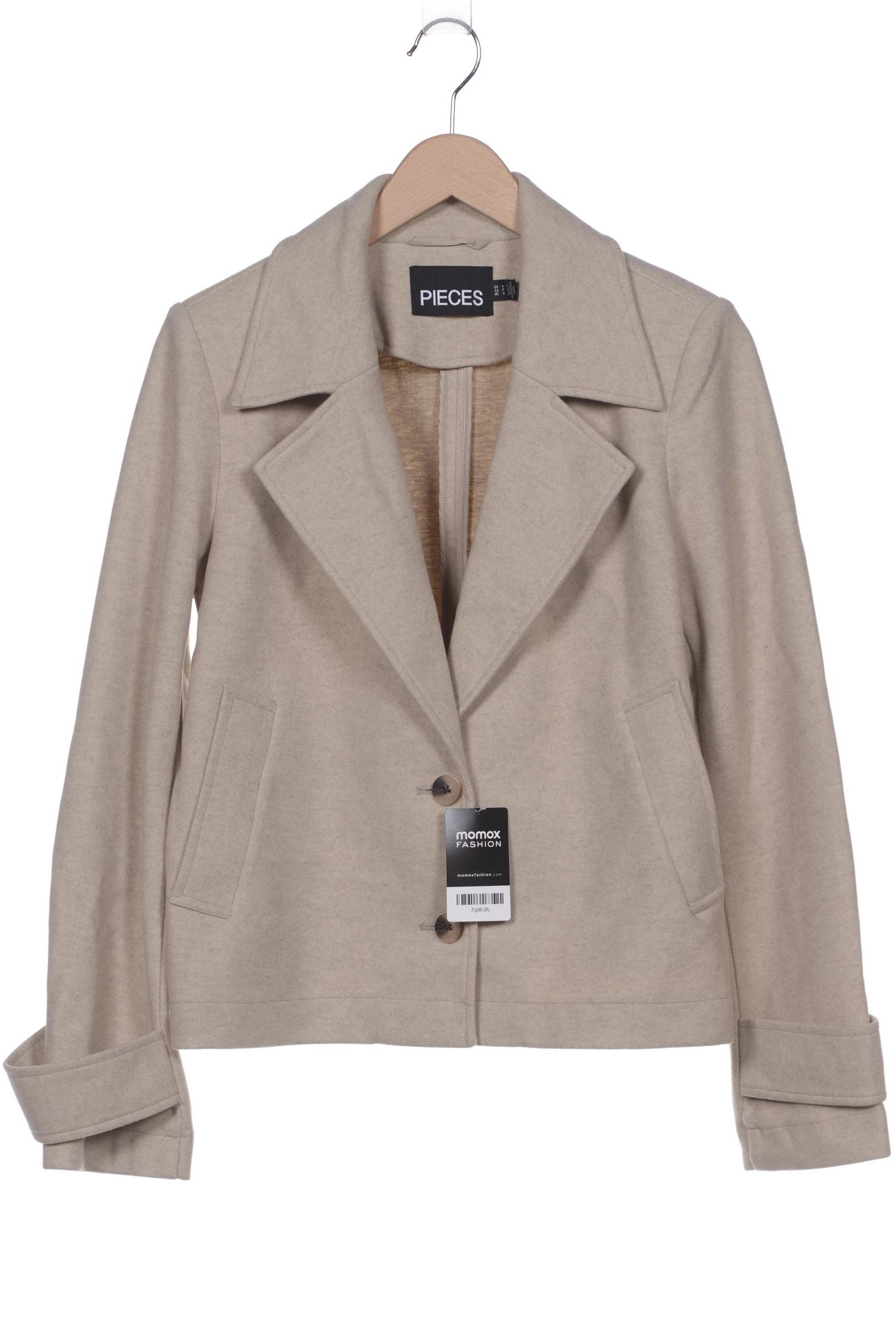 

pieces Damen Jacke, beige, Gr. 36