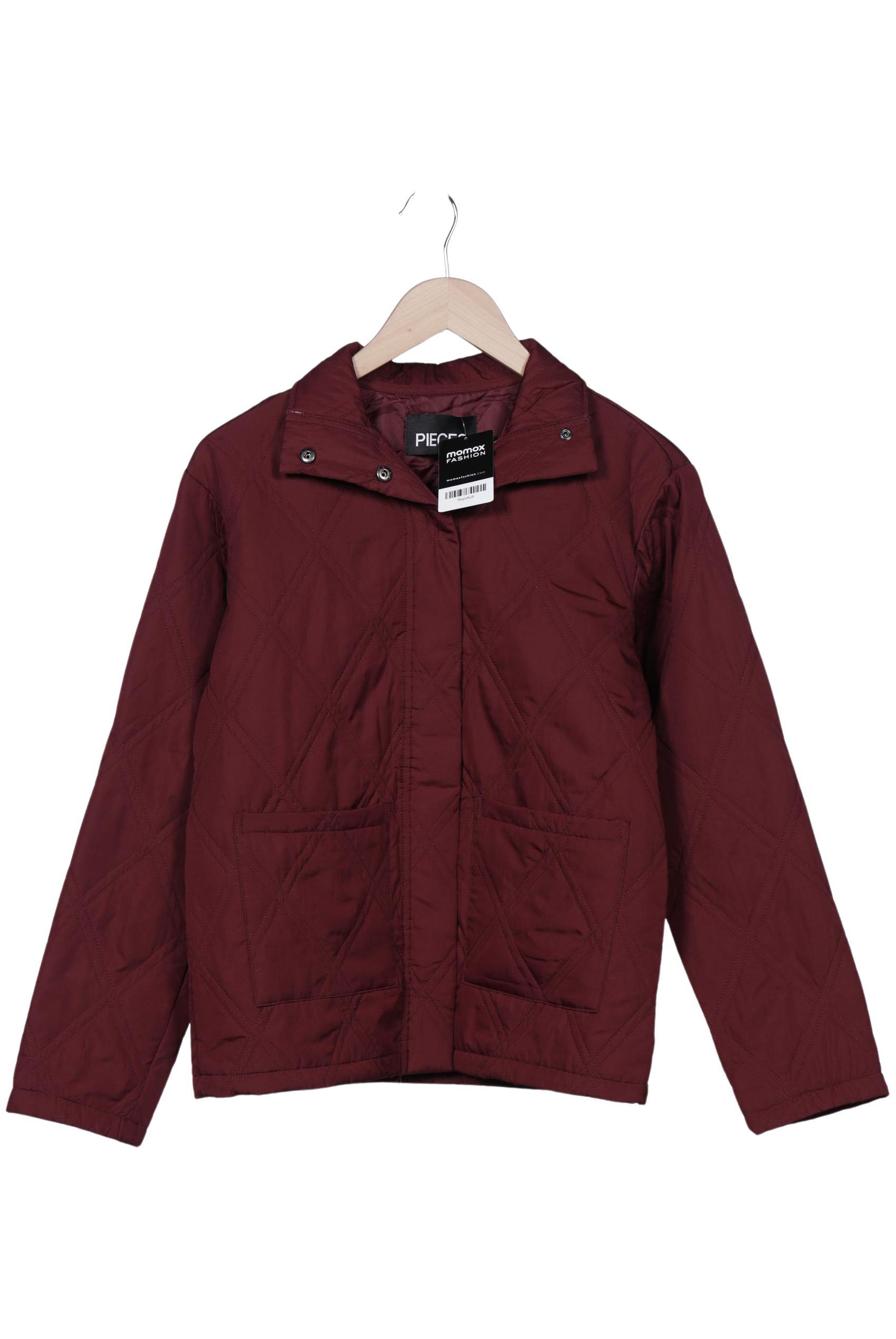 

pieces Damen Jacke, bordeaux, Gr. 34