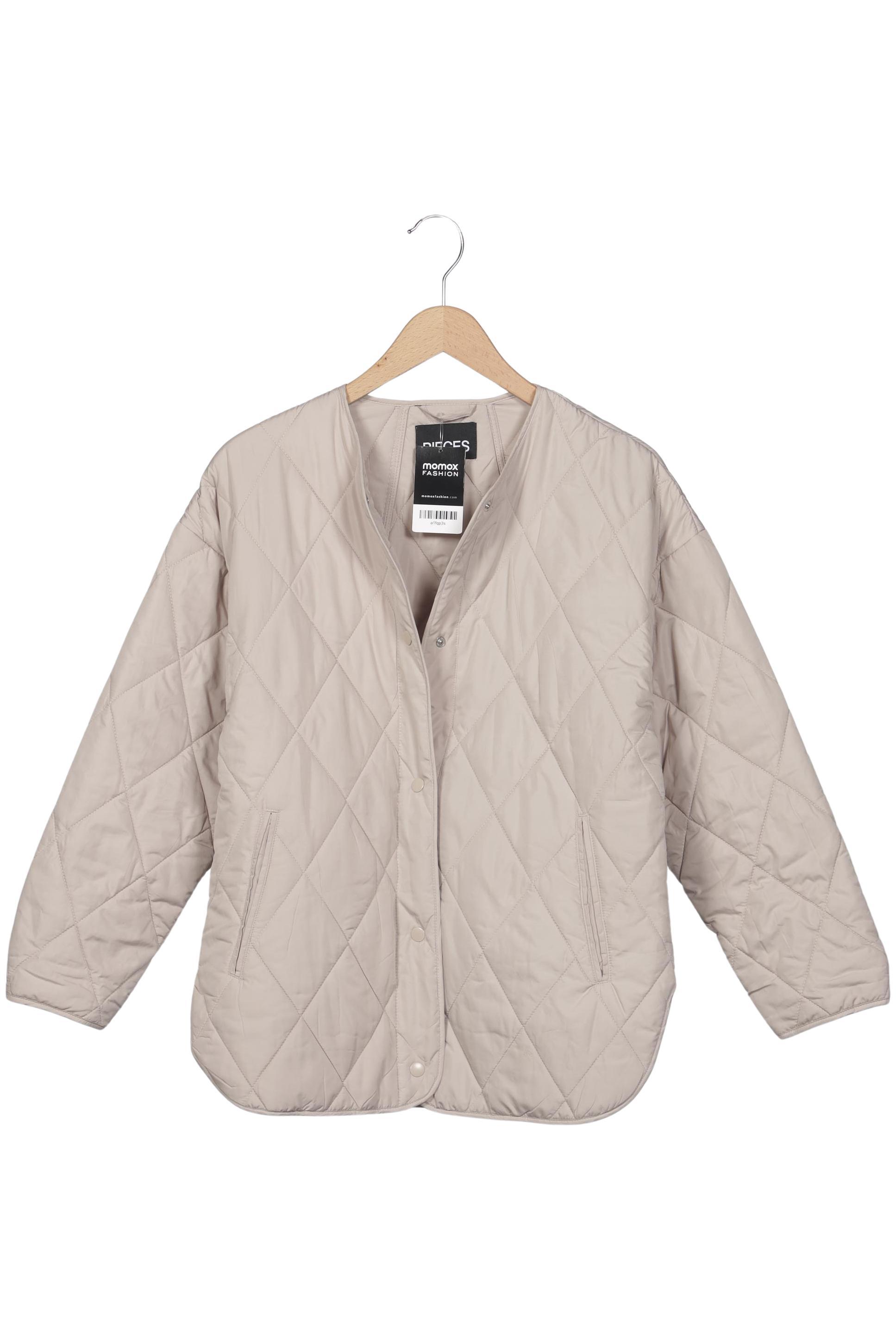 

pieces Damen Jacke, beige, Gr. 36