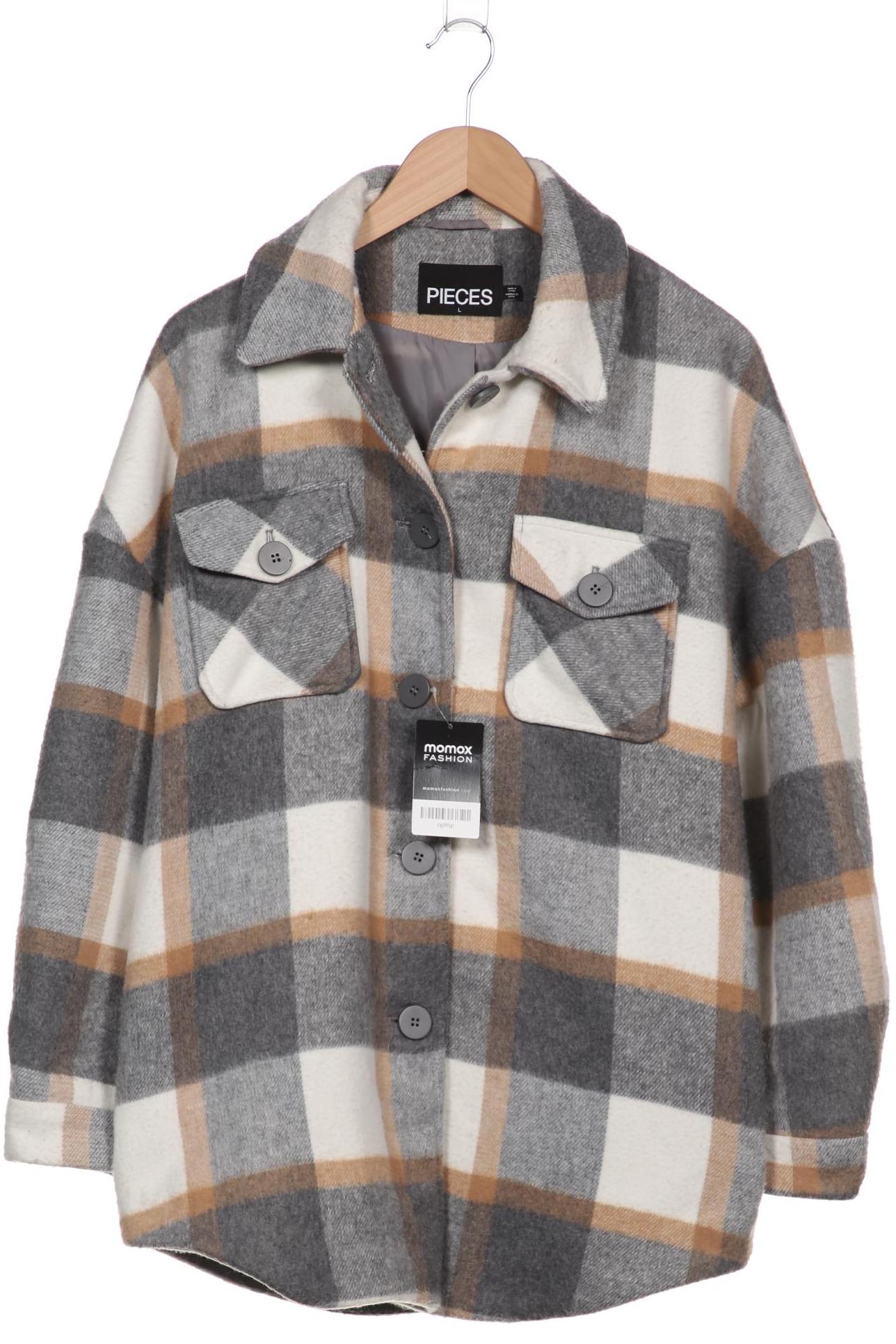 

pieces Damen Jacke, grau