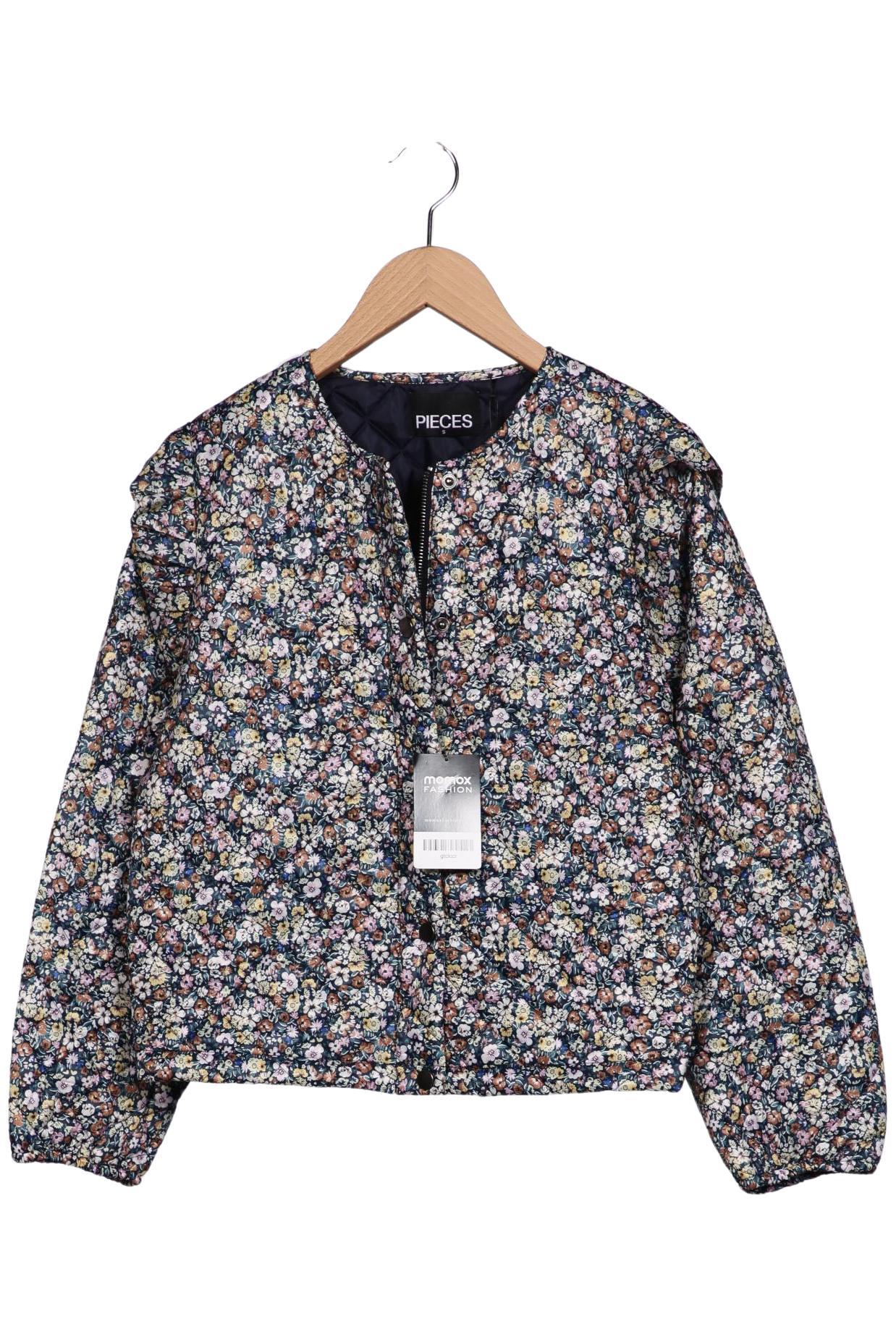 

pieces Damen Jacke, mehrfarbig, Gr. 36