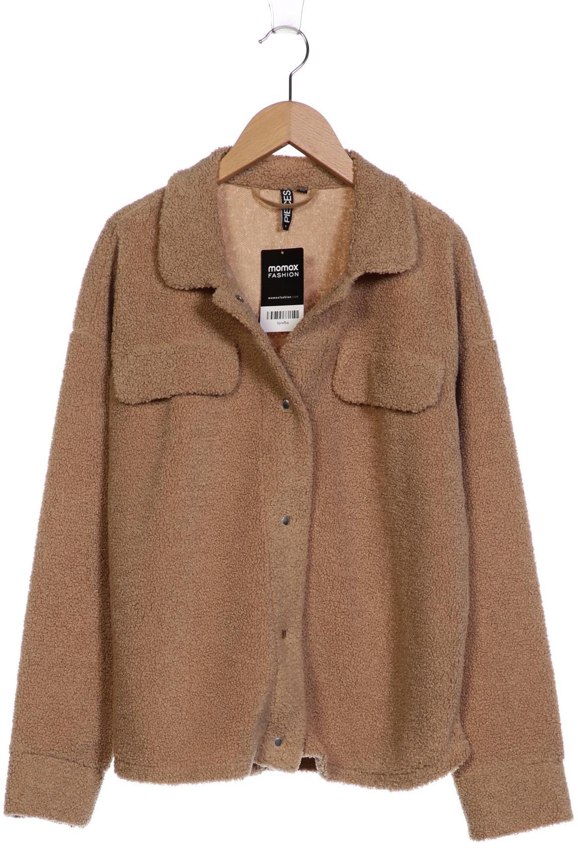 

pieces Damen Jacke, beige, Gr. 38