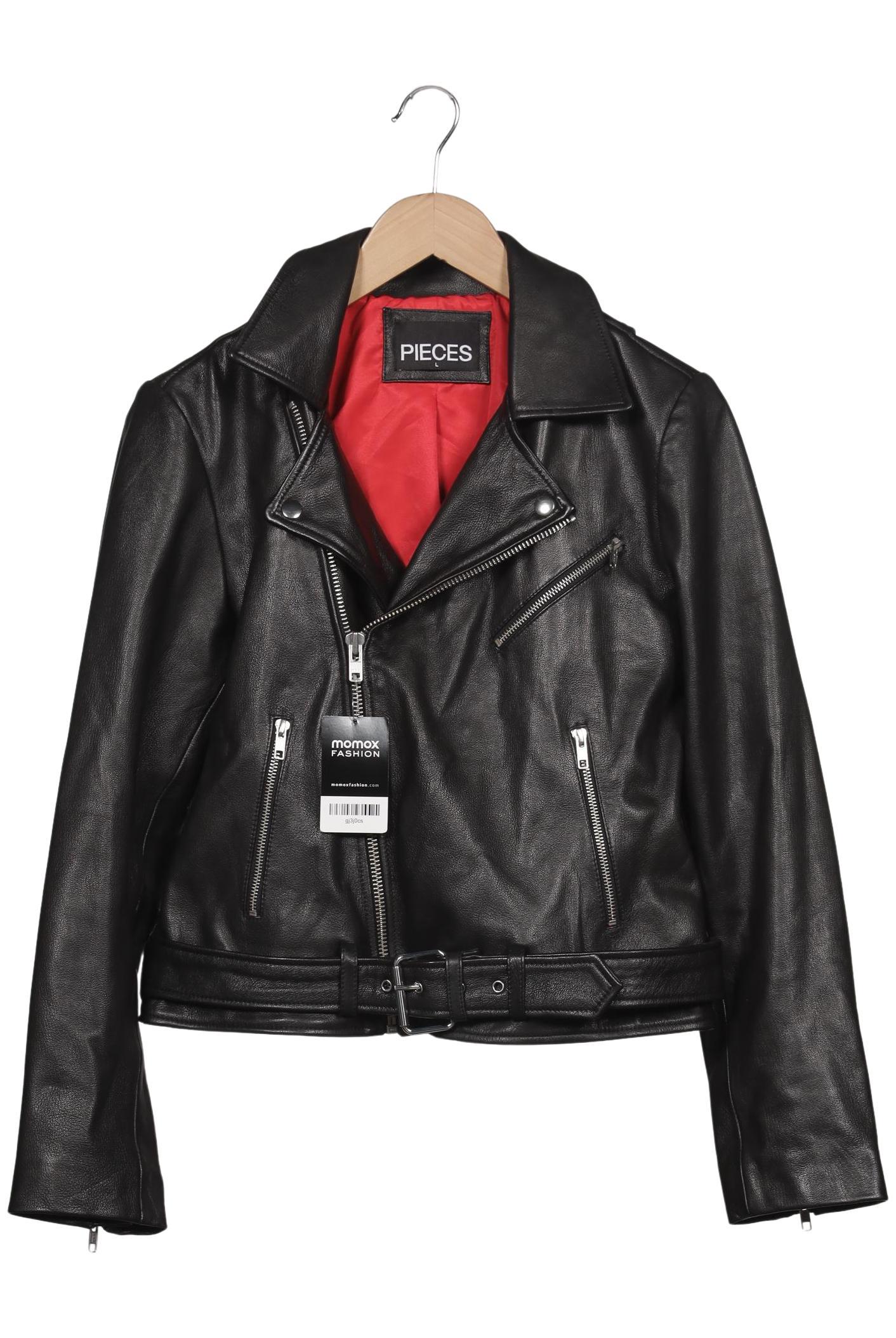 

pieces Damen Jacke, schwarz, Gr. 42