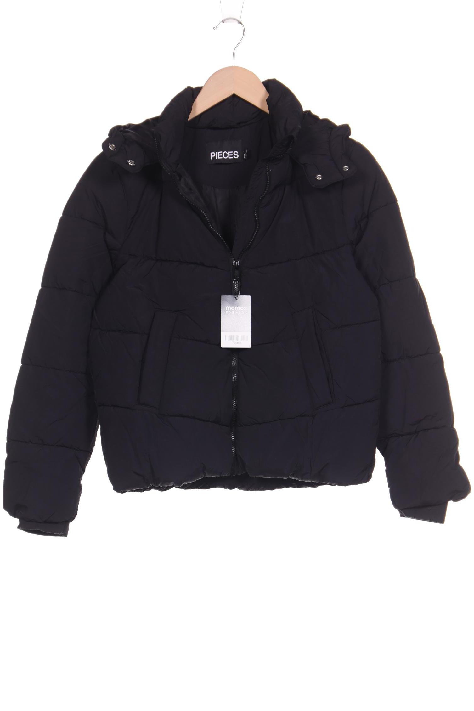 

pieces Damen Jacke, schwarz, Gr. 36