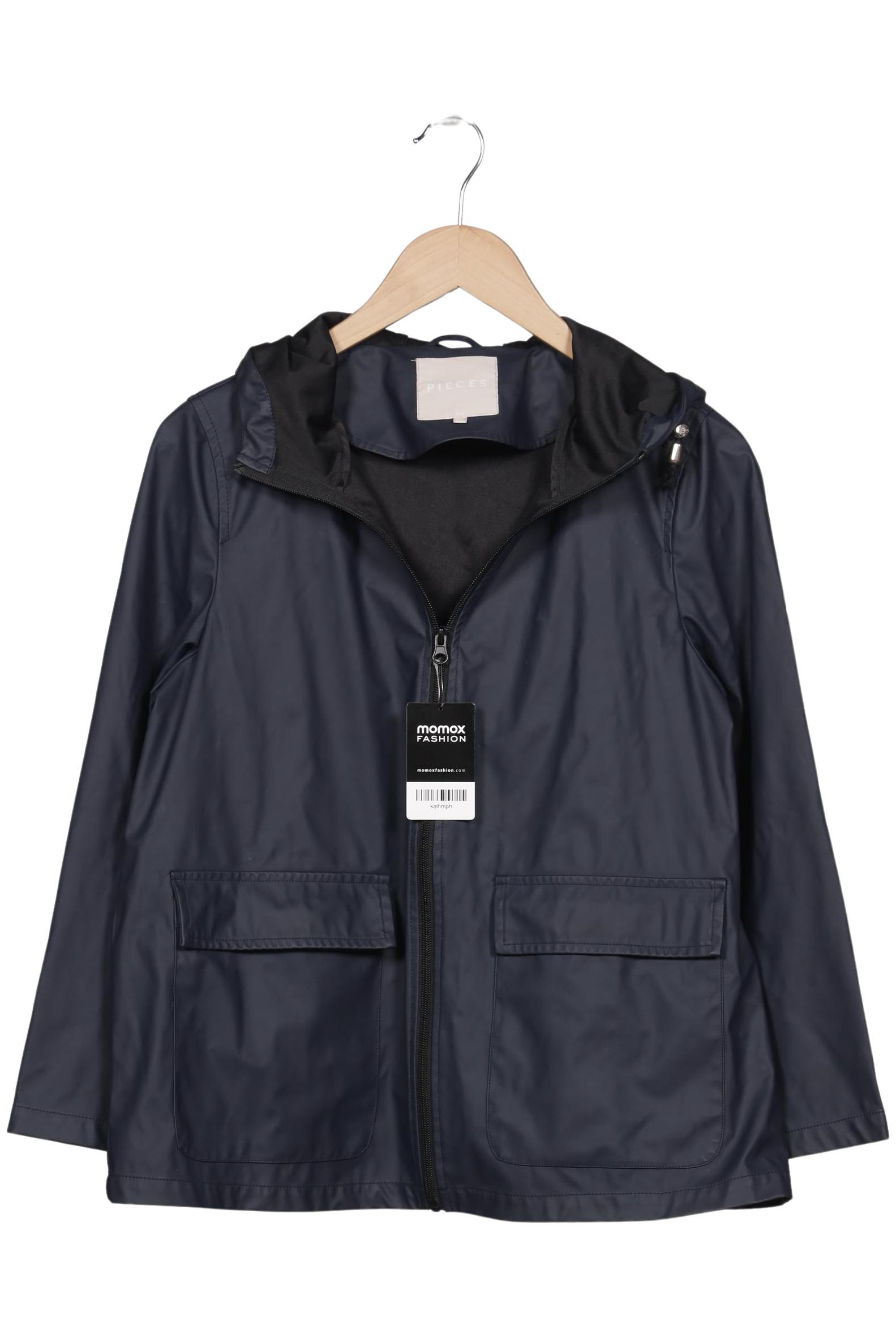 

pieces Damen Jacke, marineblau, Gr. 36