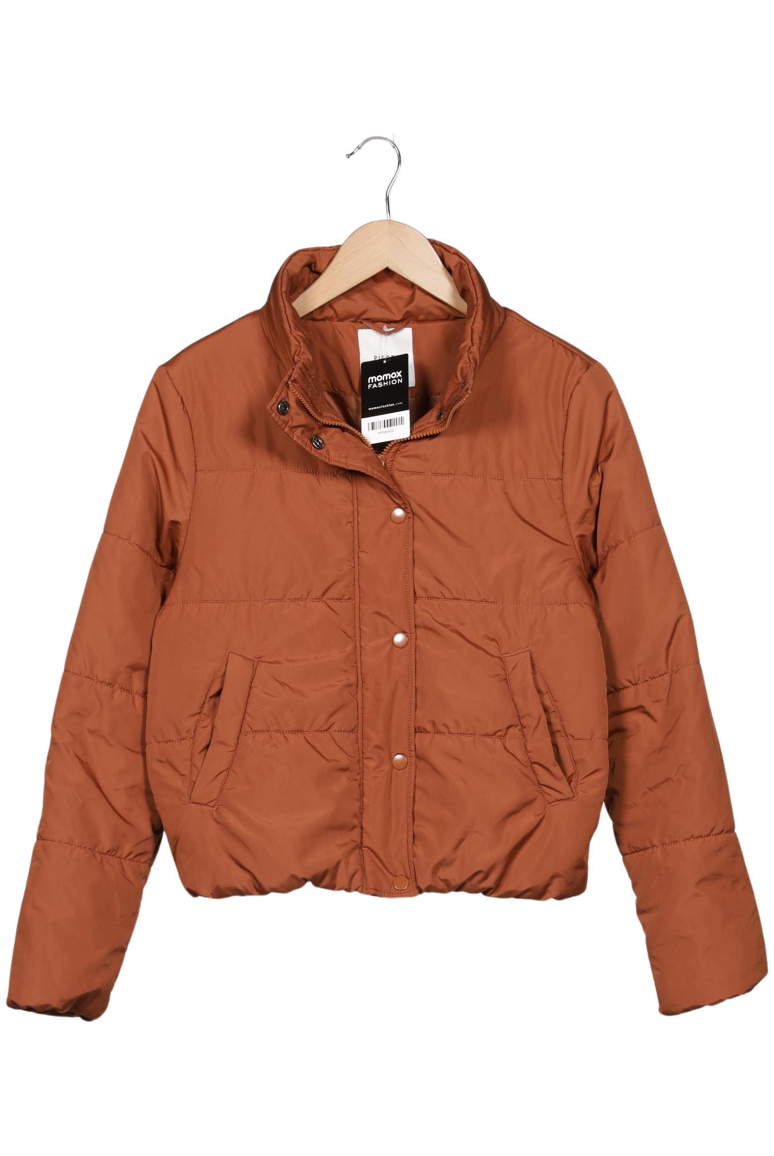 

pieces Damen Jacke, braun, Gr. 36