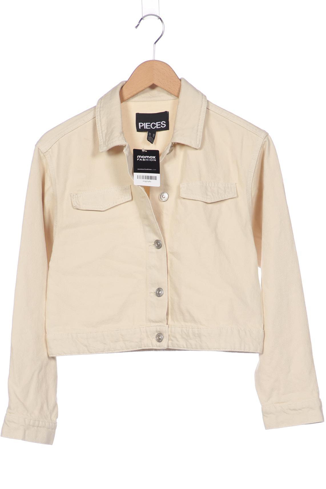 

pieces Damen Jacke, beige, Gr. 34