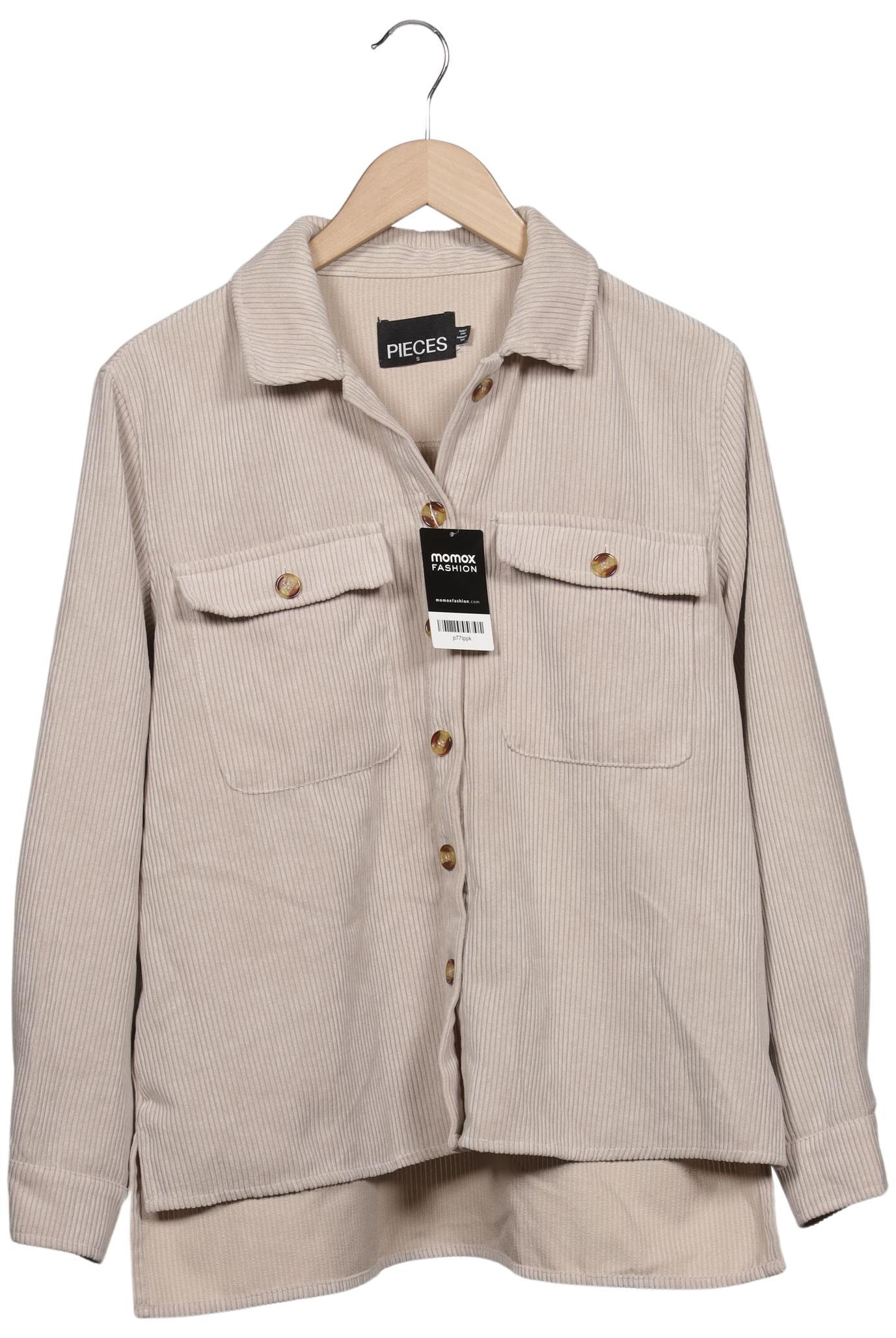 

pieces Damen Jacke, beige, Gr. 36