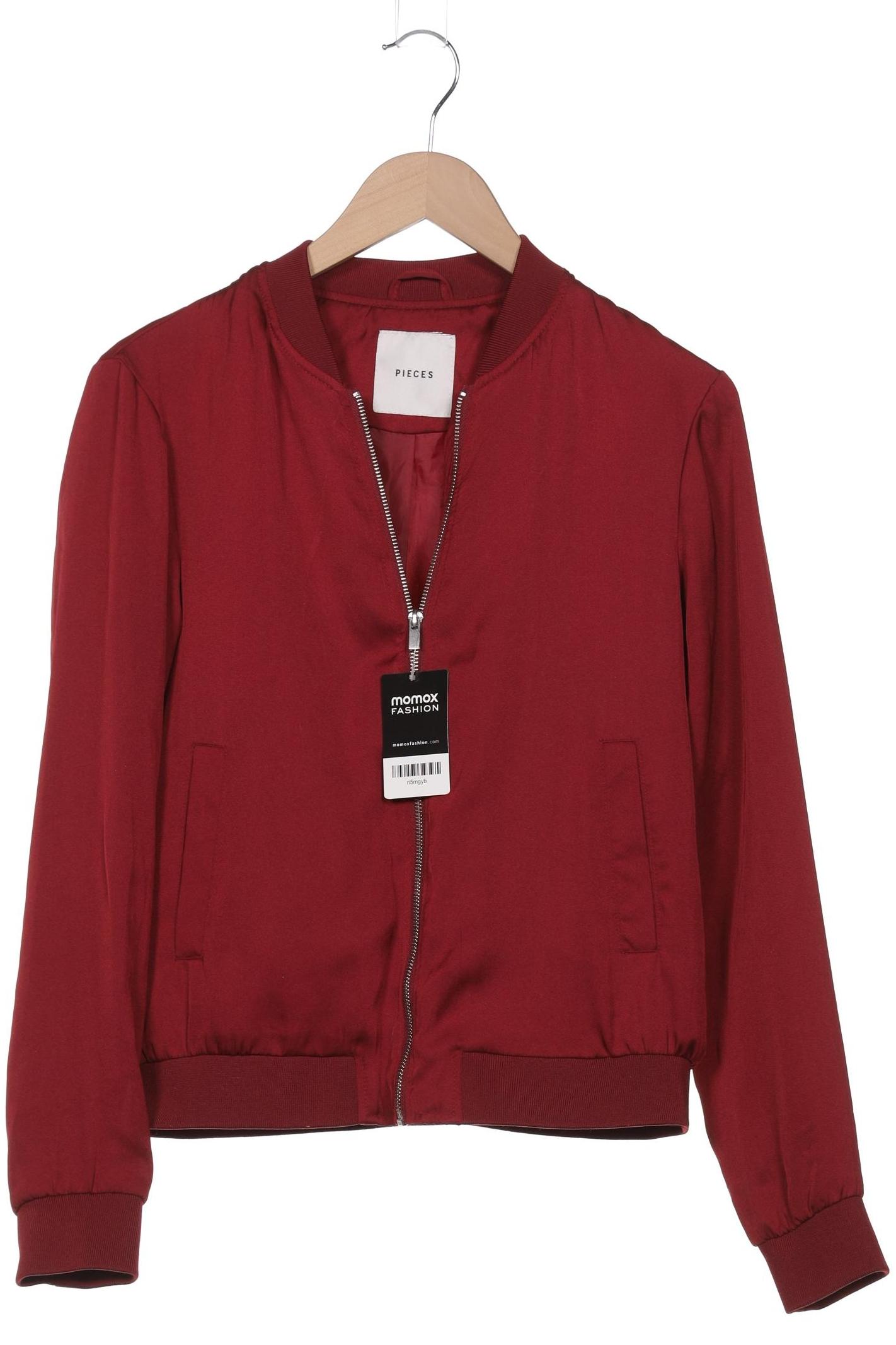 

pieces Damen Jacke, bordeaux, Gr. 38