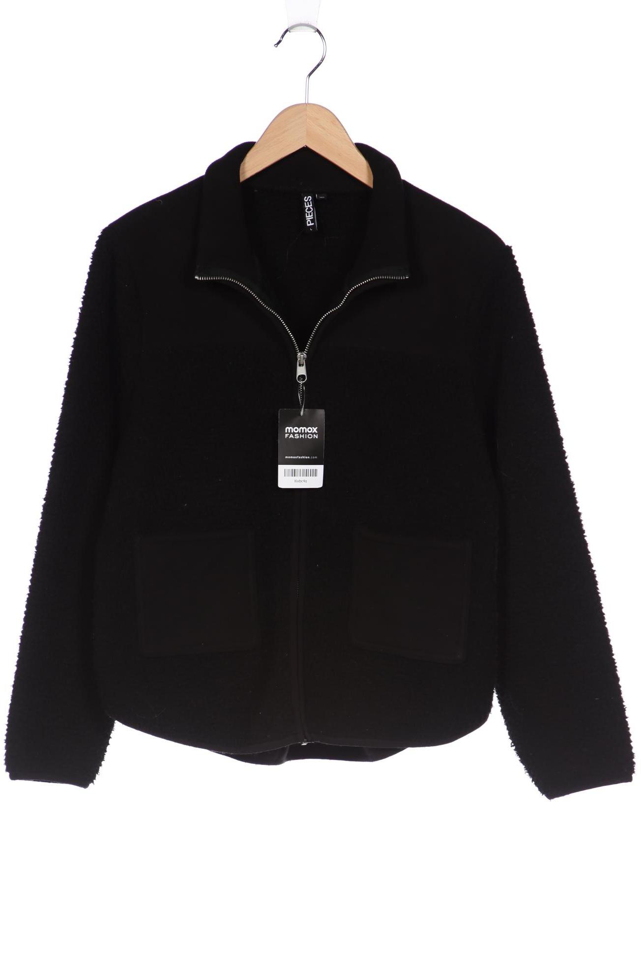 

pieces Damen Jacke, schwarz, Gr. 42