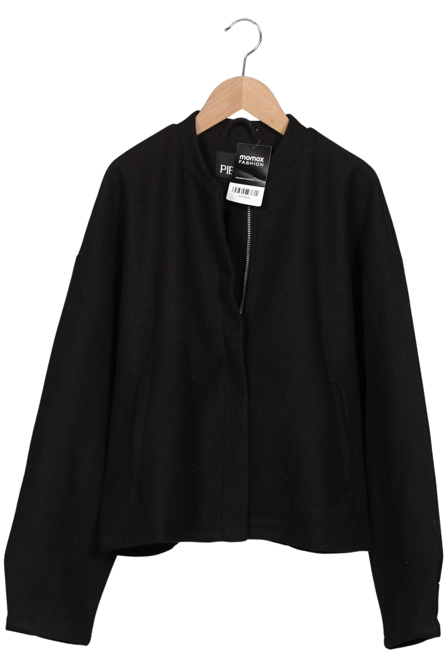 

pieces Damen Jacke, schwarz, Gr. 38